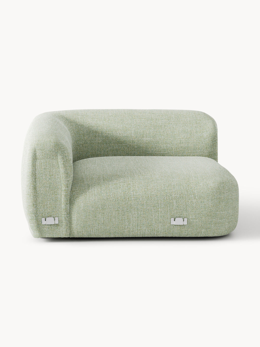 Wolke Round Bouclé Corner Module