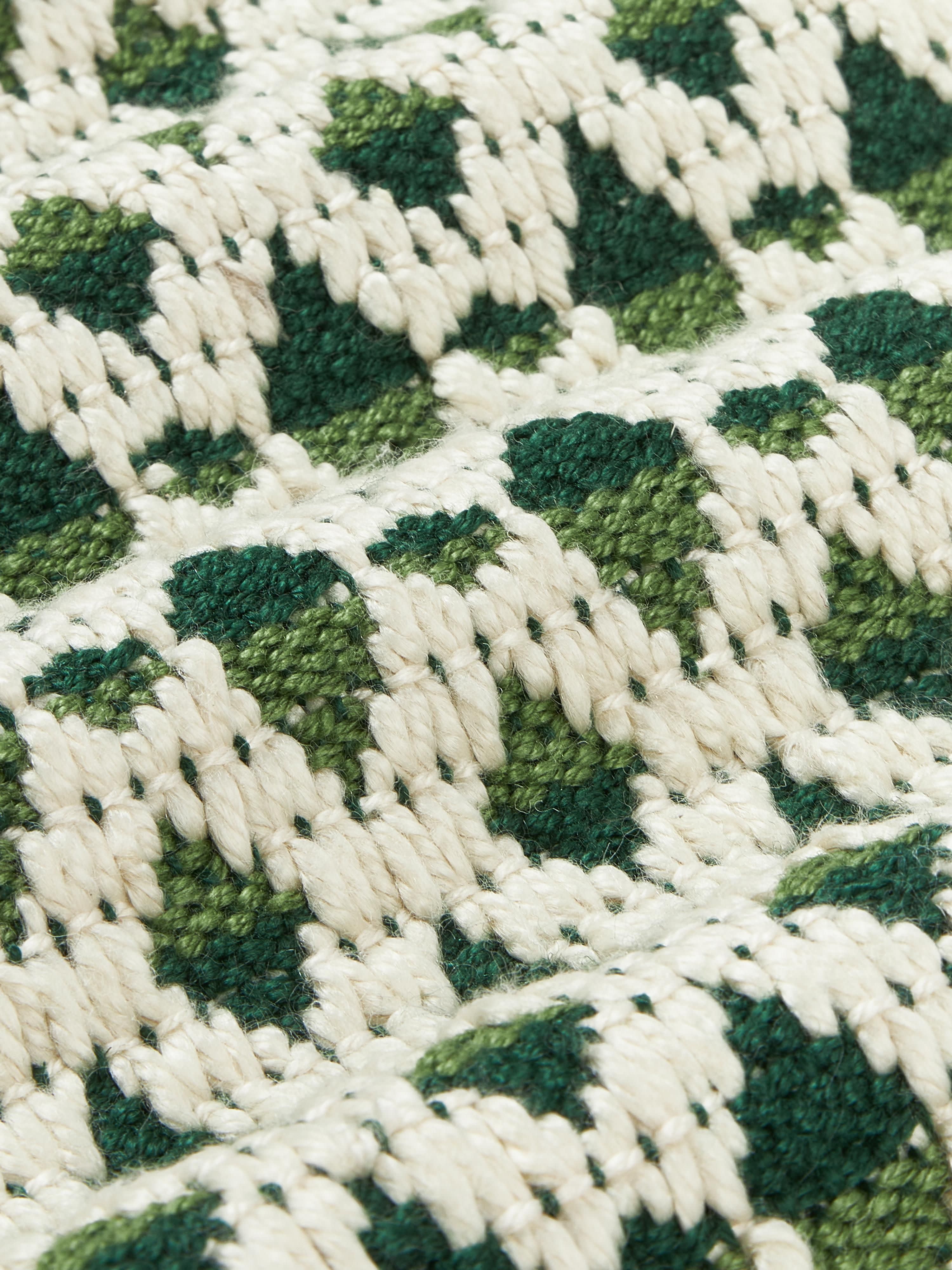 Yamir Outdoor Cushion Cover with Woven Pattern