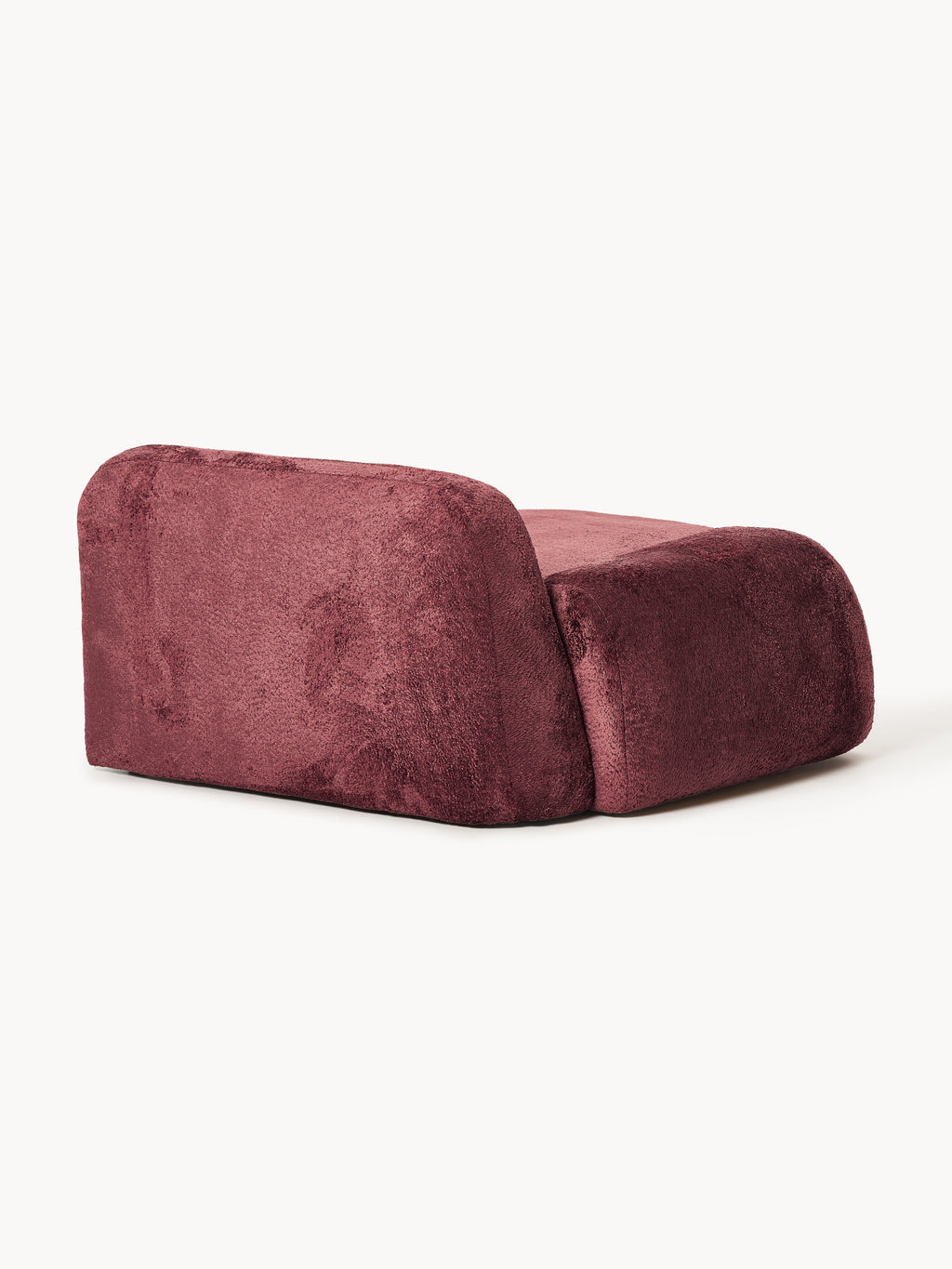 Wolke Teddy Bouclé Chaise Corner Module