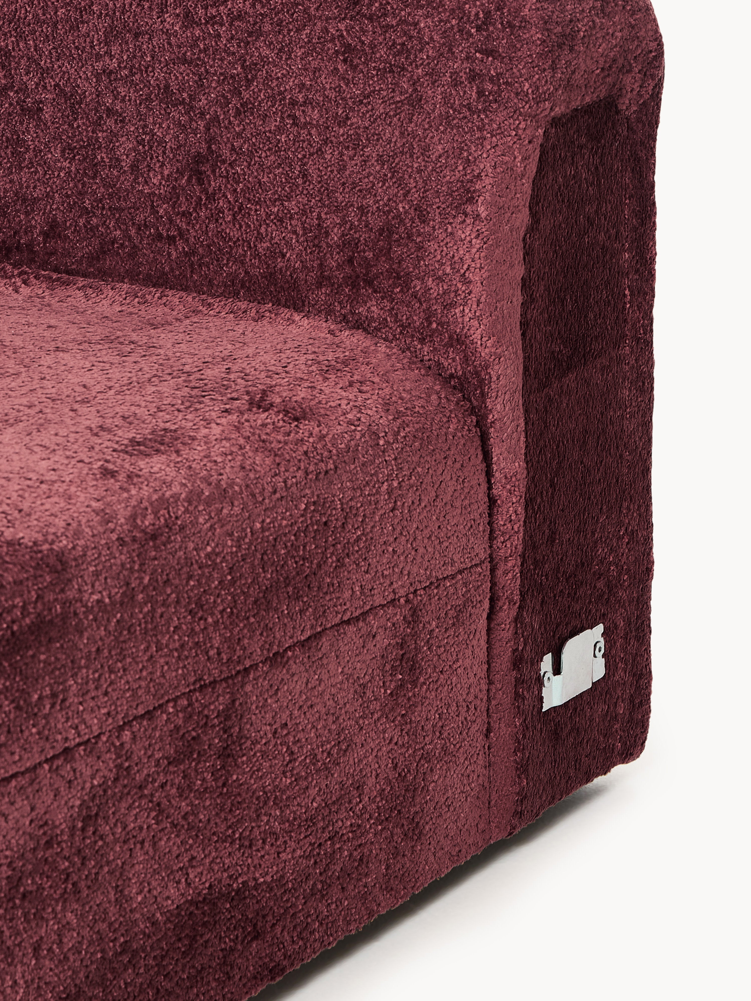Wolke Teddy Bouclé Chaise Corner Module
