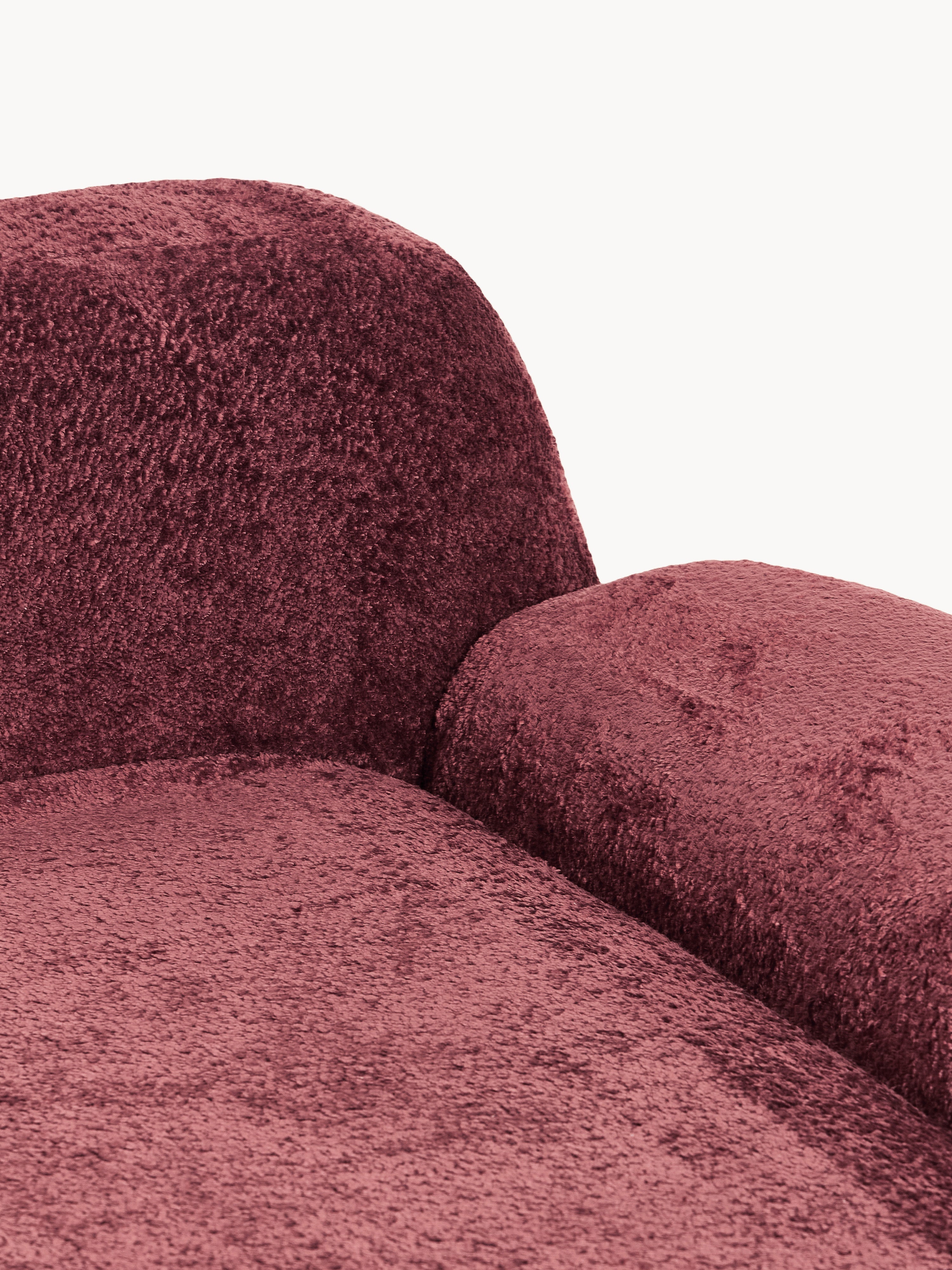 Wolke Teddy Bouclé Chaise Corner Module