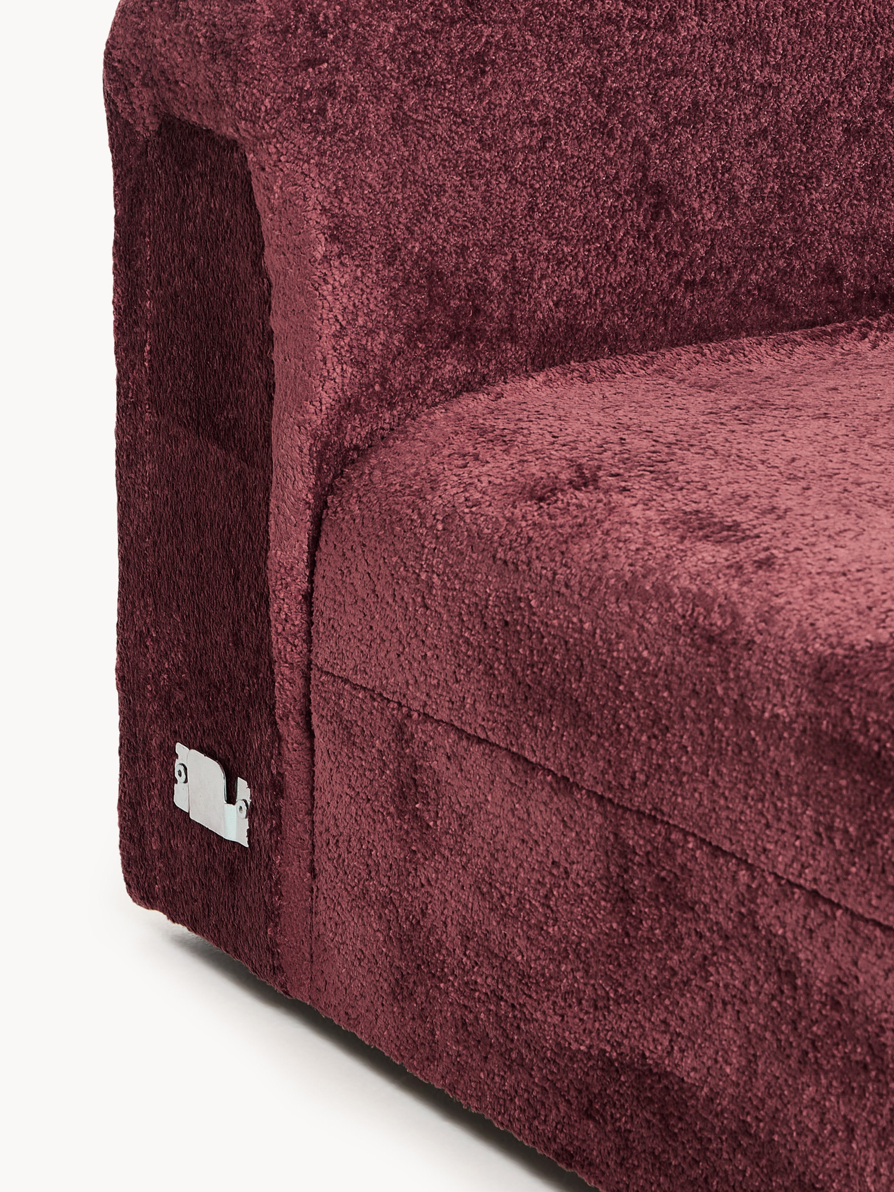Wolke Teddy Bouclé Chaise Corner Module
