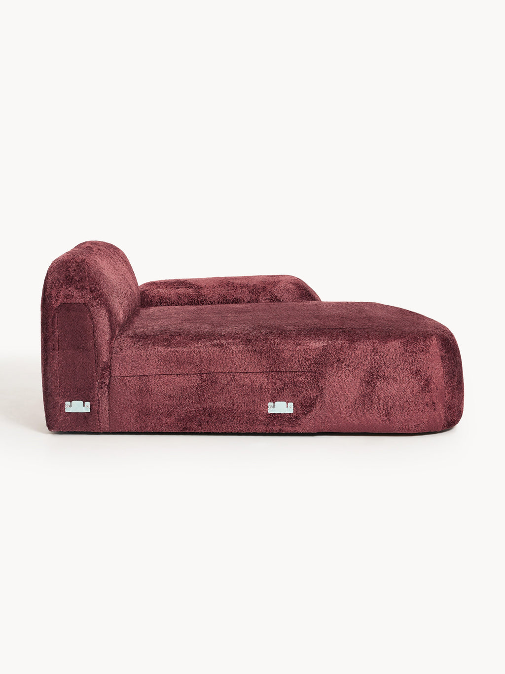 Wolke Teddy Bouclé Chaise Corner Module