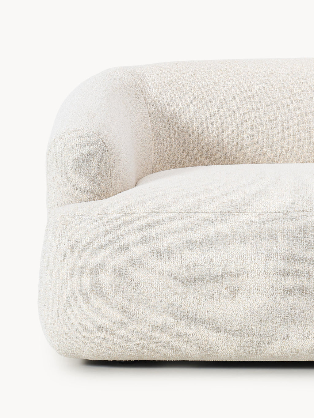 Sofia Modular Bouclé Corner Sofa (4-seater)