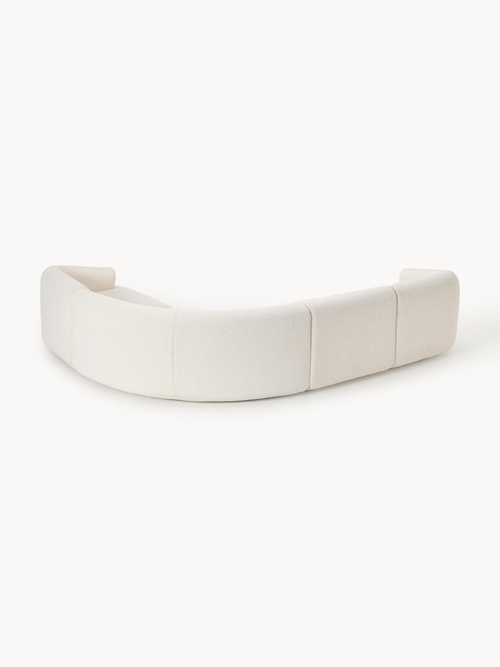Sofia Modular Bouclé Corner Sofa (4-seater)
