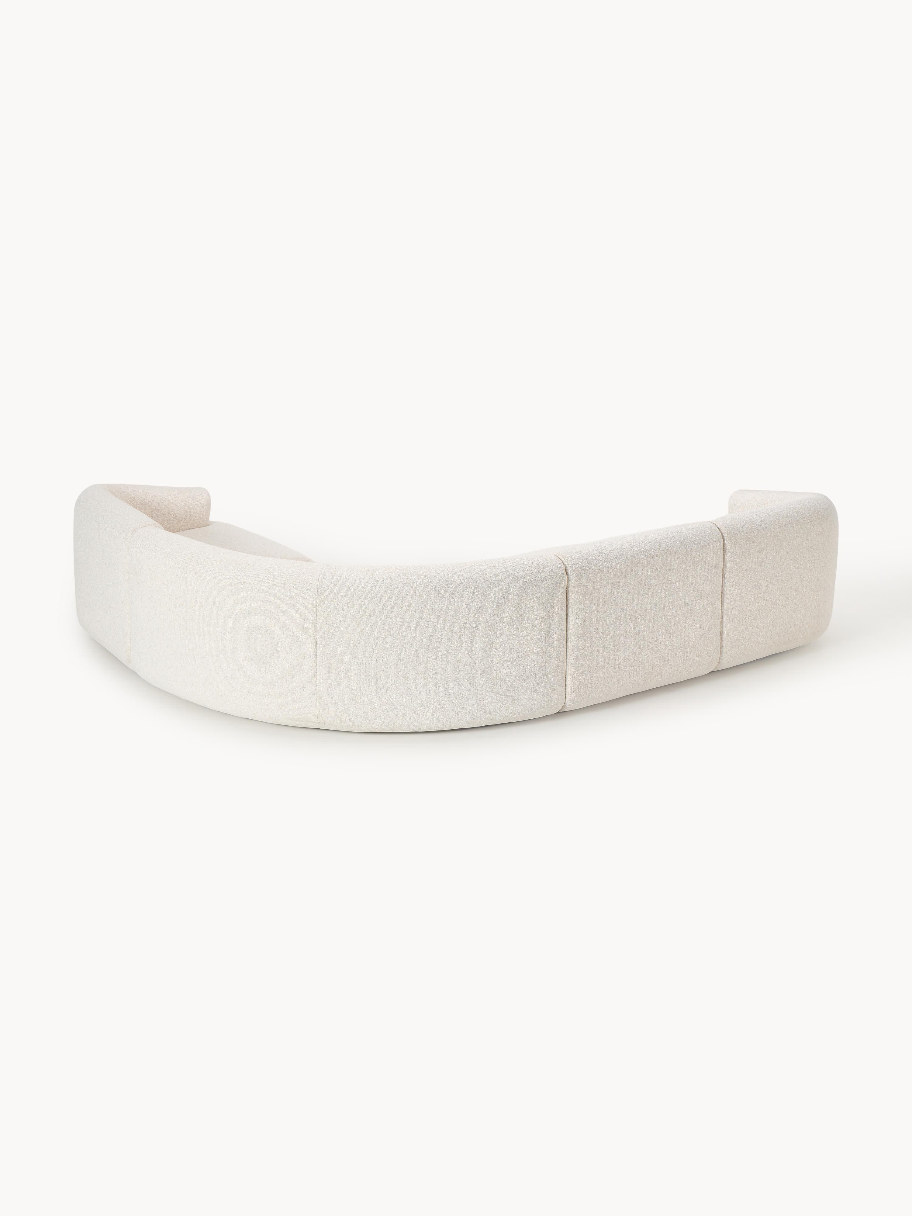 Sofia Modular Bouclé Corner Sofa (4-seater)