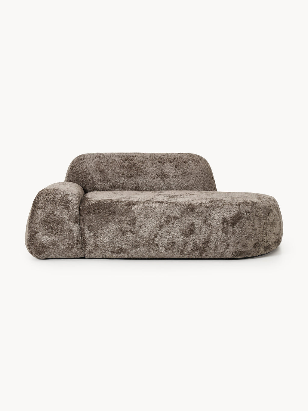 Antigua Round XL Coffee Table with Marble Effect Glass Top