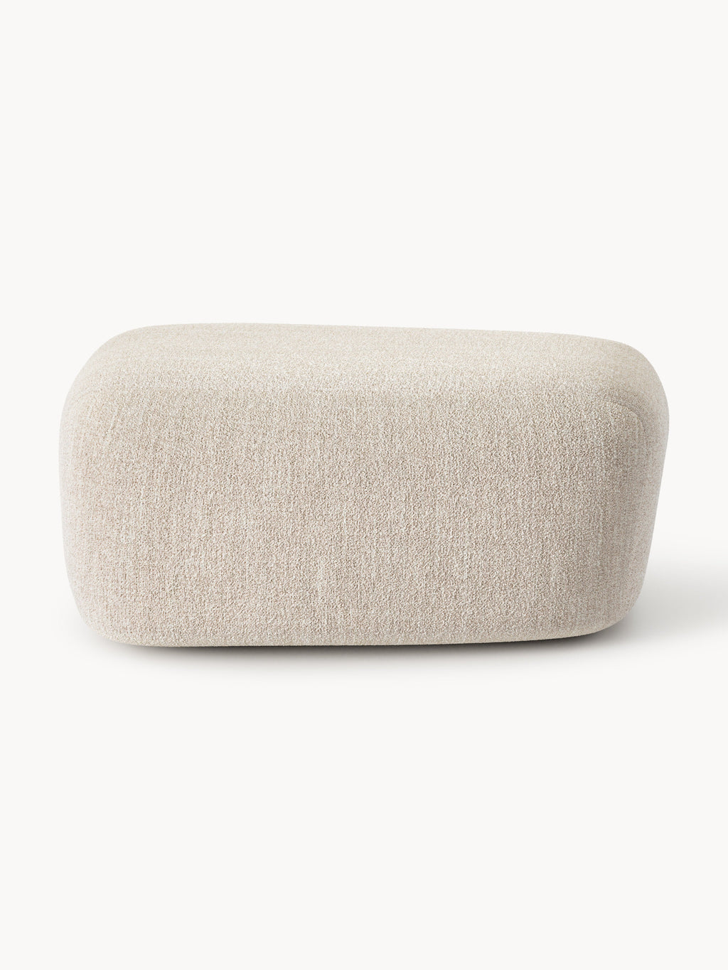 Wolke Large Bouclé Ottoman