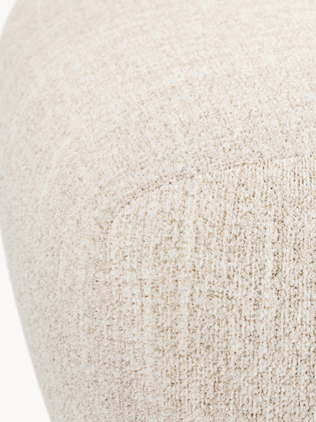 Wolke Large Bouclé Ottoman