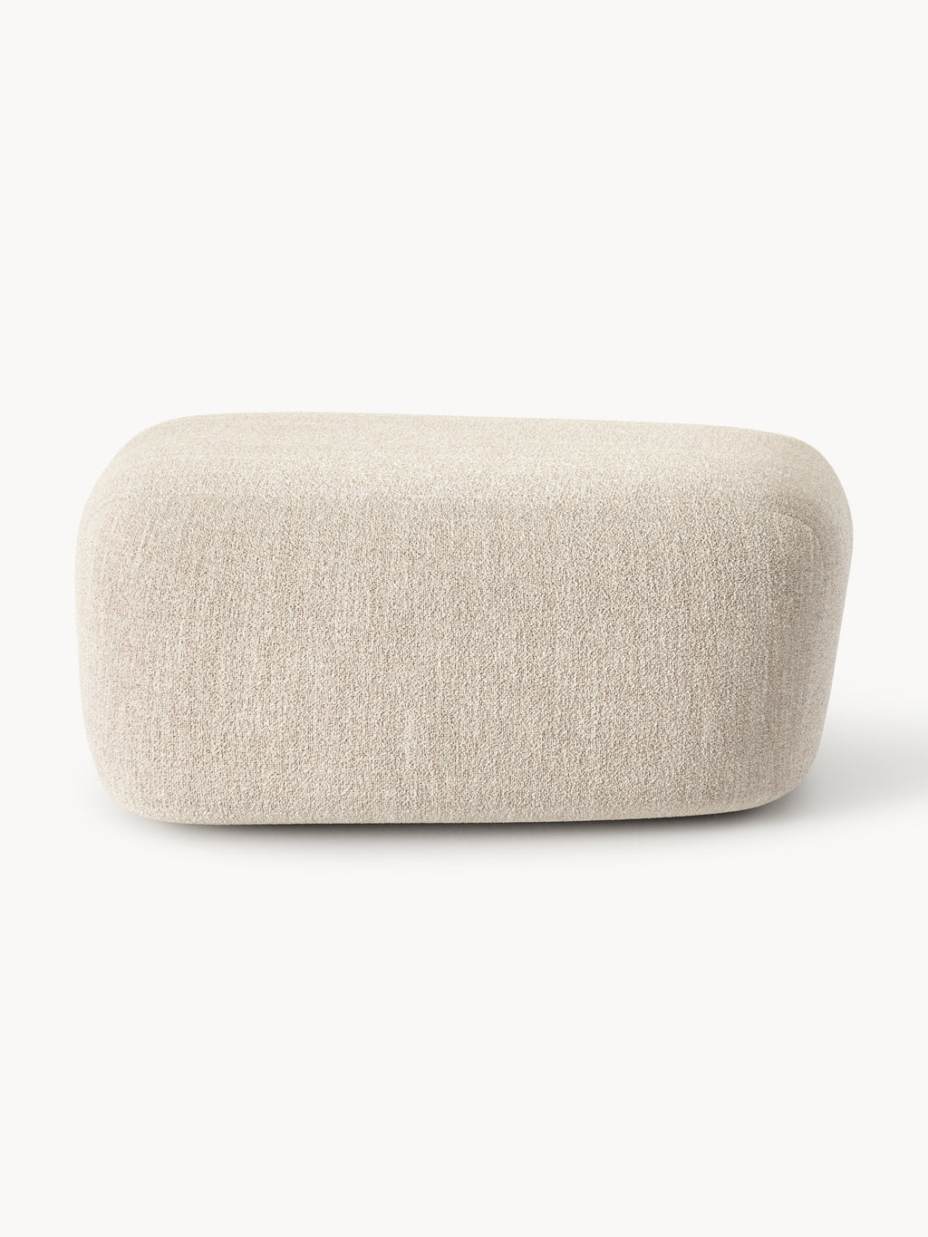 Wolke Large Bouclé Ottoman