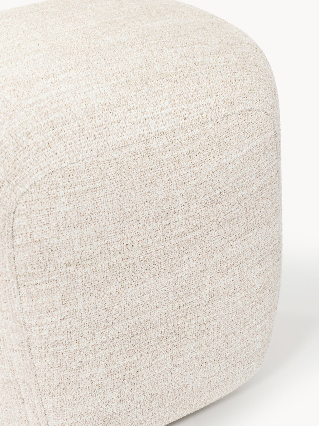Wolke High Bouclé Ottoman