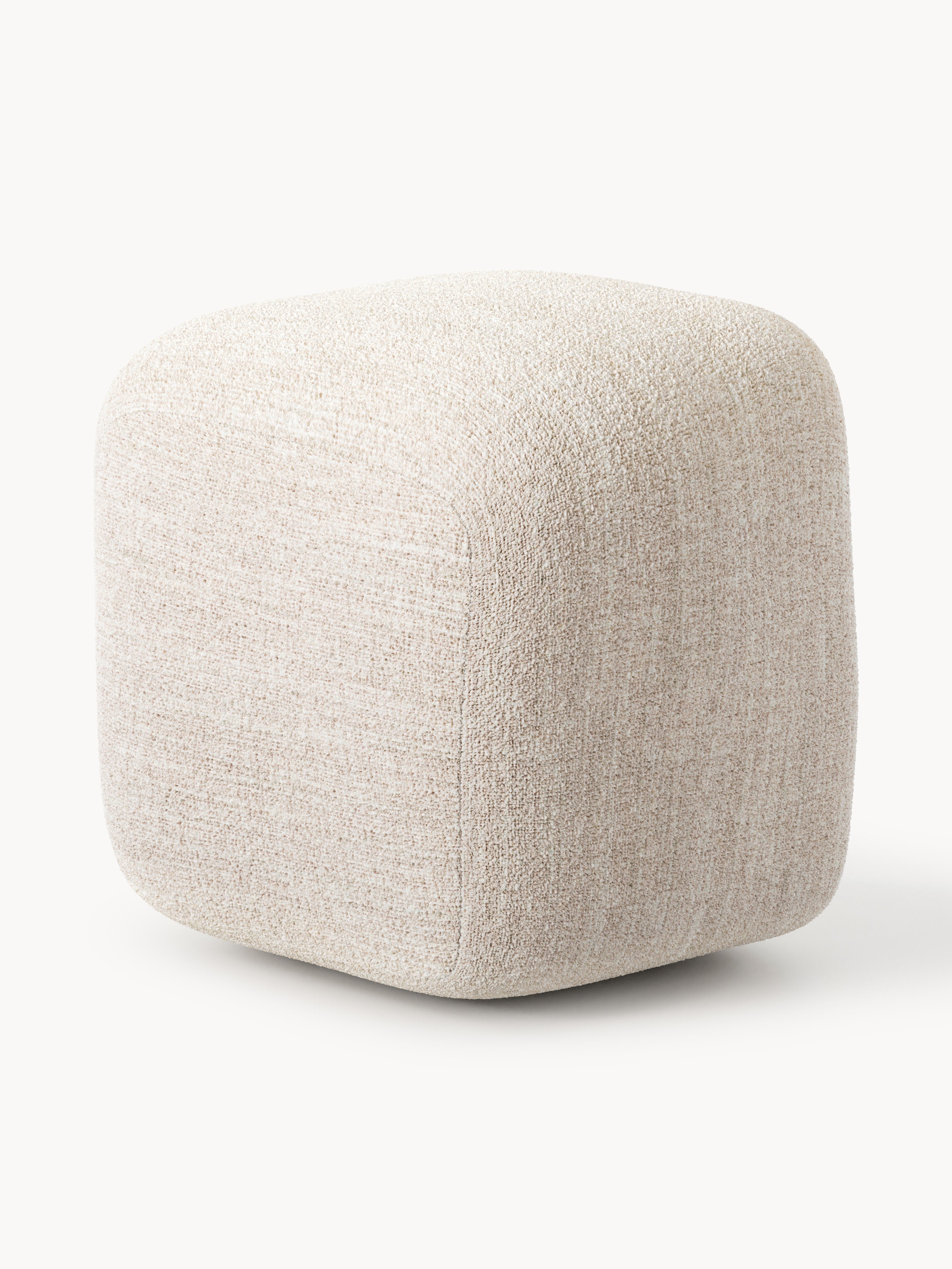 Wolke High Bouclé Ottoman