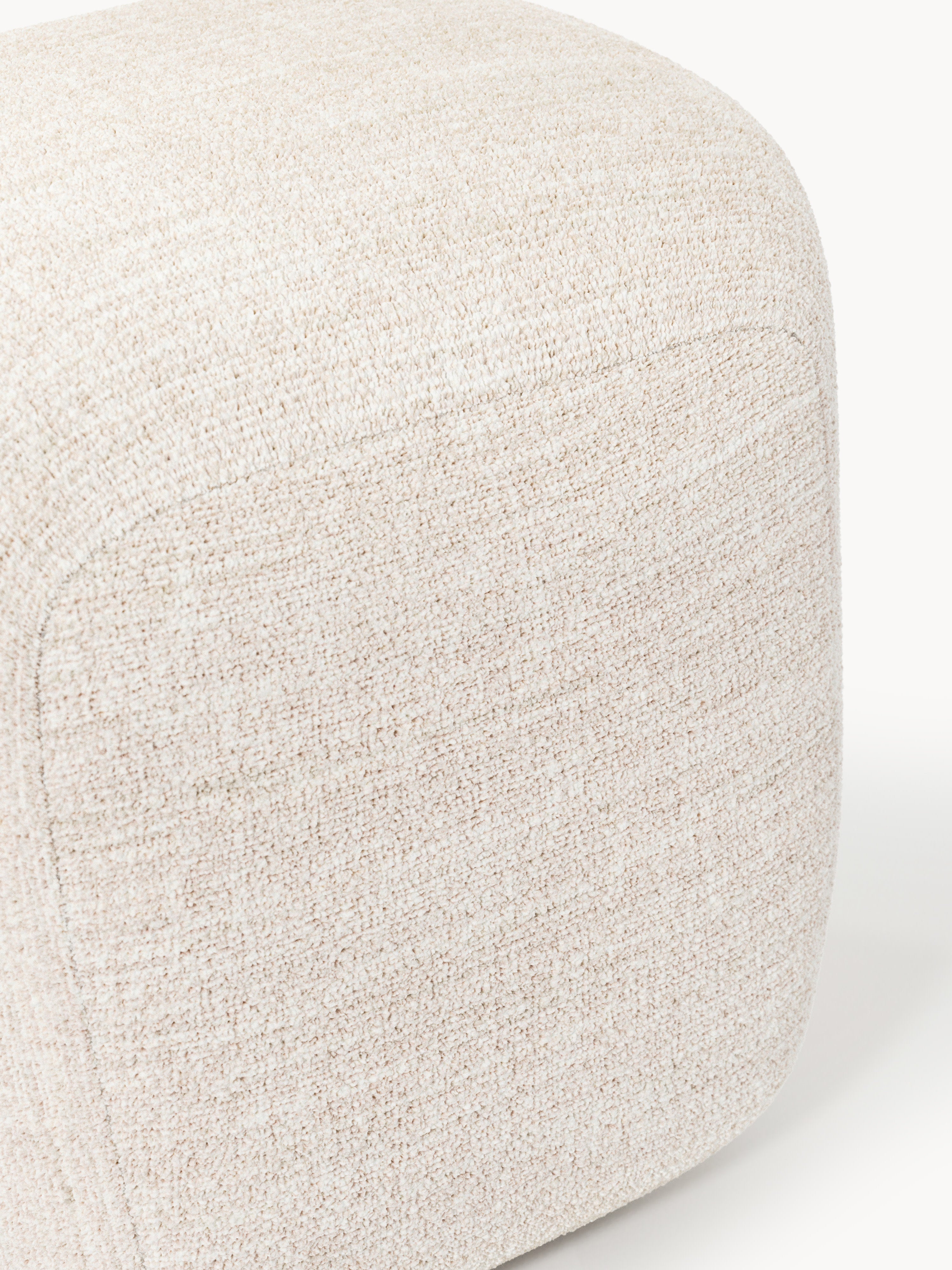 Wolke High Bouclé Ottoman