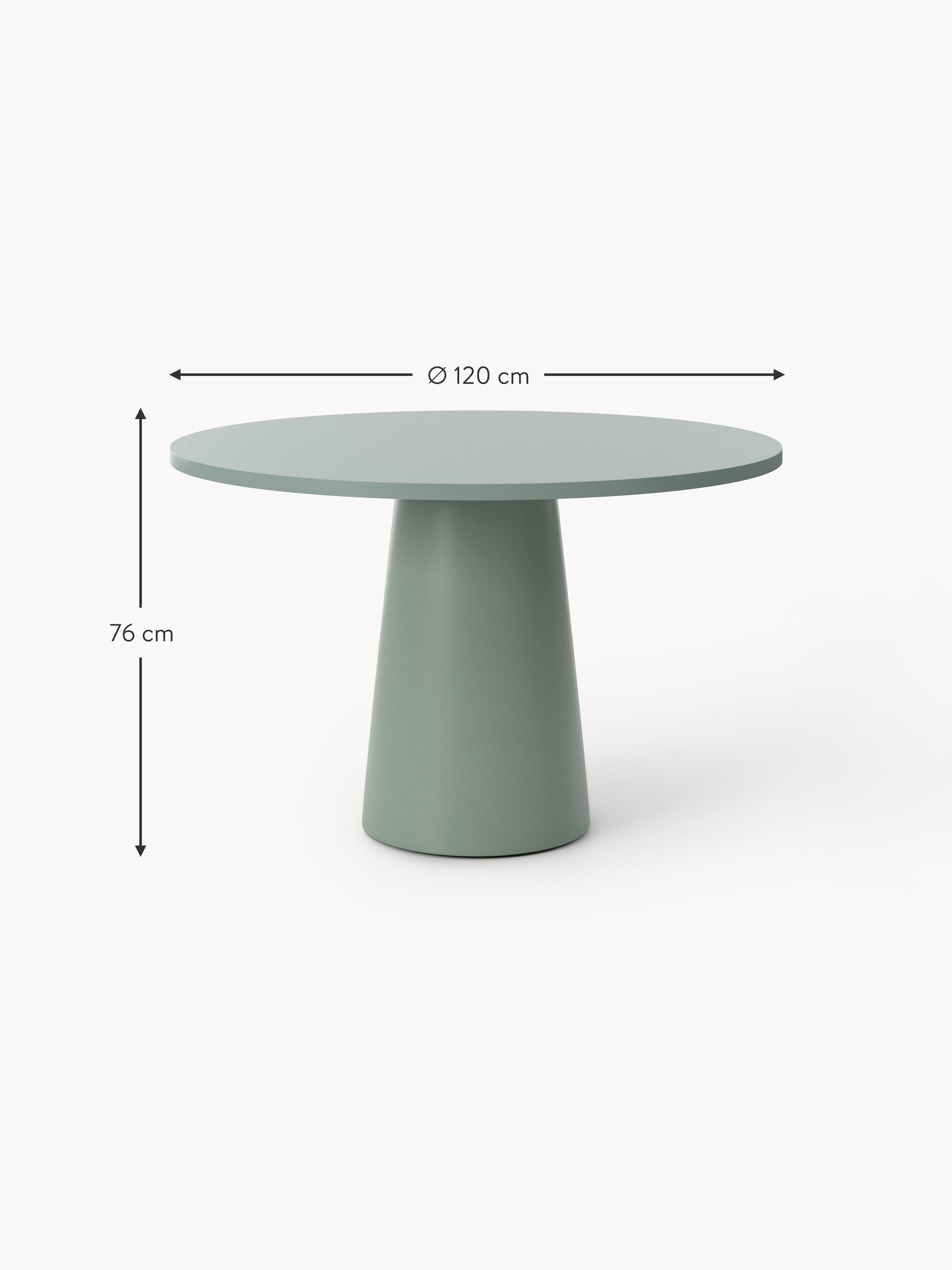 Kim Round Garden Table, in various sizes