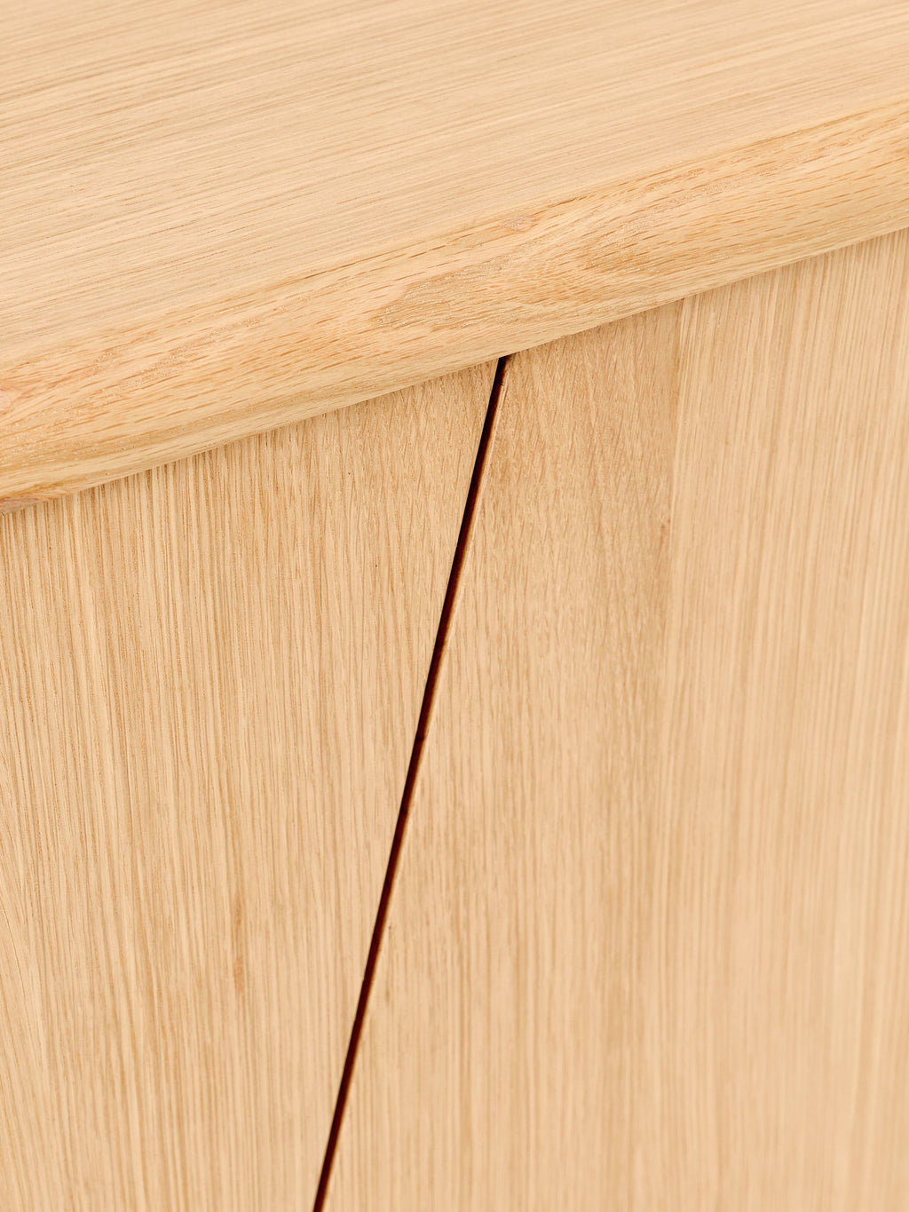 Tundra Wooden Sideboard with Travertine Legs