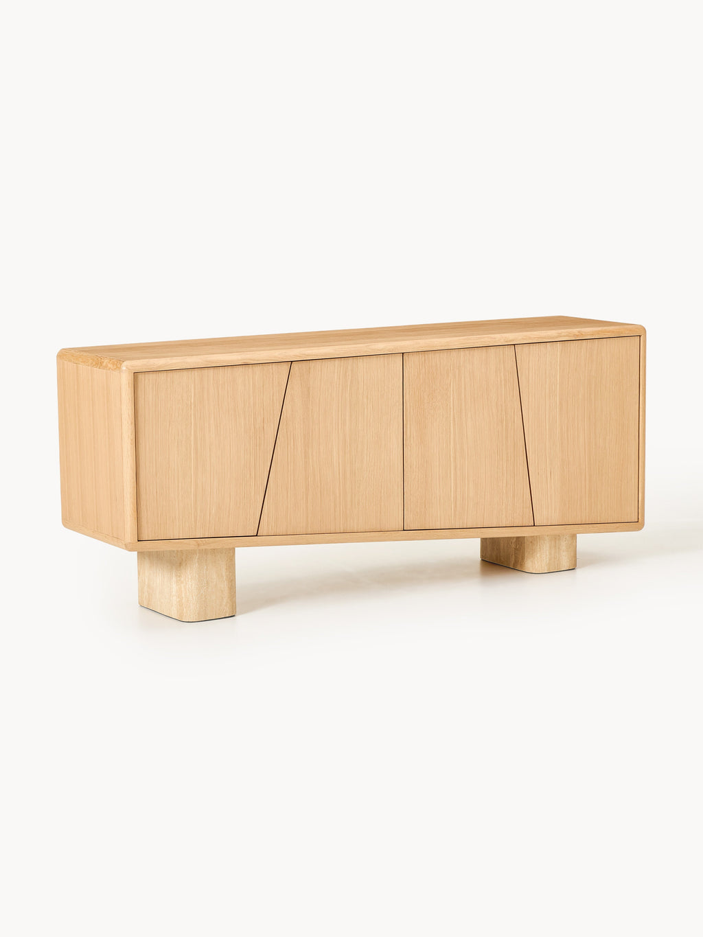 Gallery image 1 - Wooden Sideboard Tundra with Travertine Legs