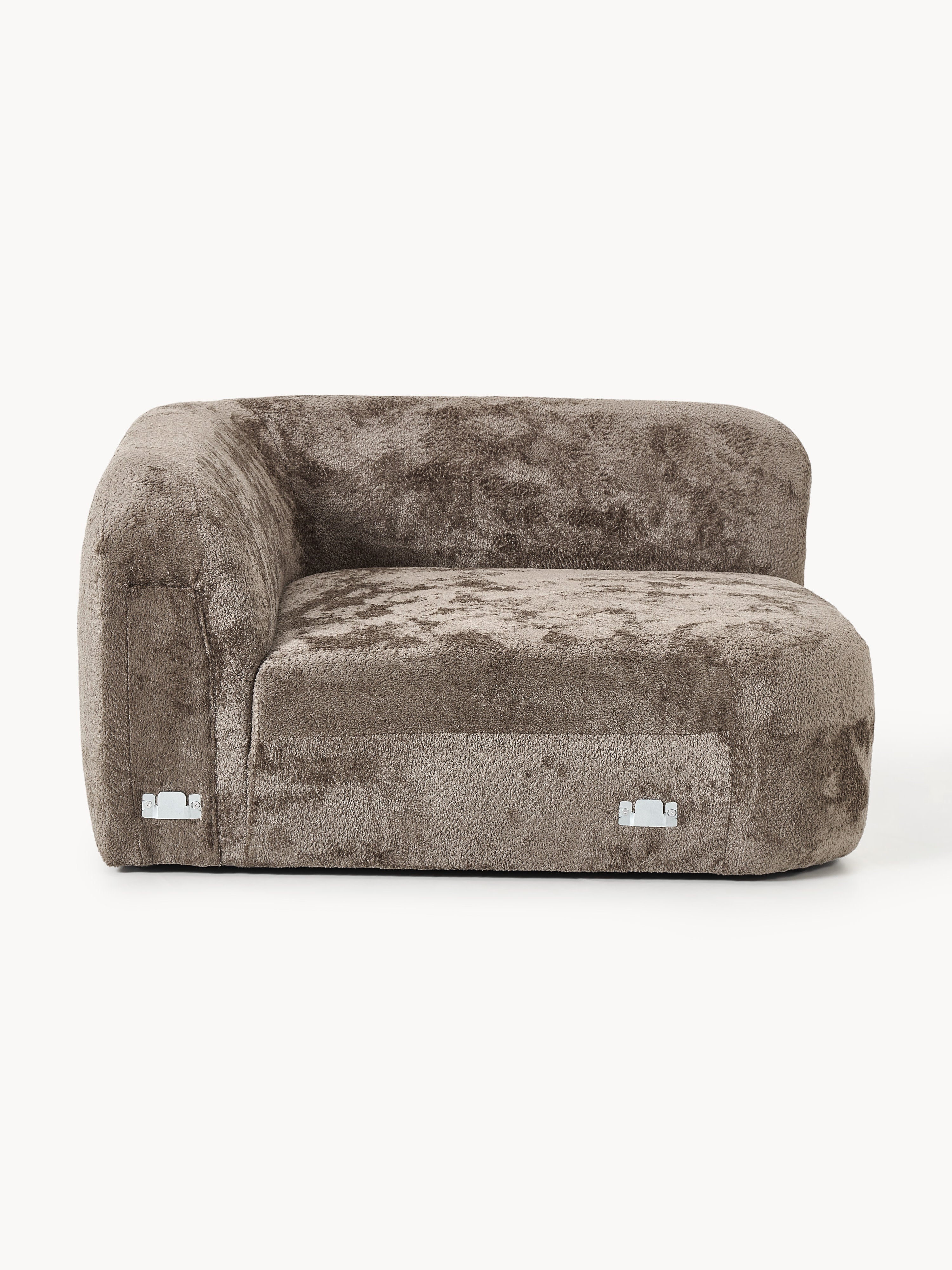 Wolke Round Teddy Bouclé Corner Module