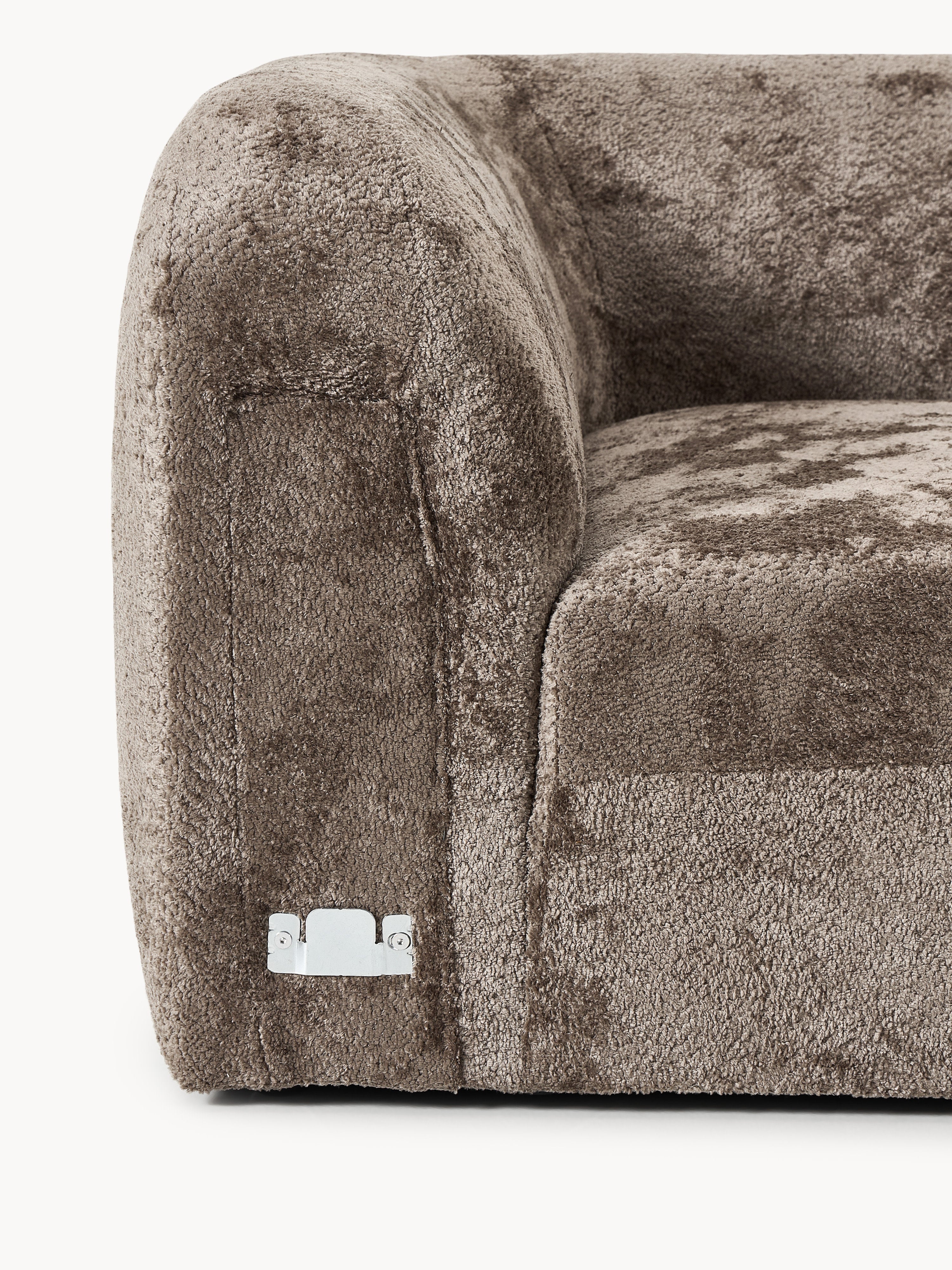 Wolke Round Teddy Bouclé Corner Module