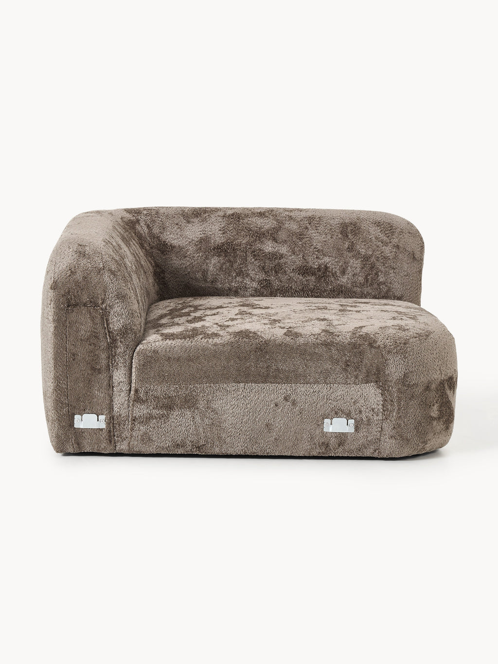 Wolke Round Teddy Bouclé Corner Module