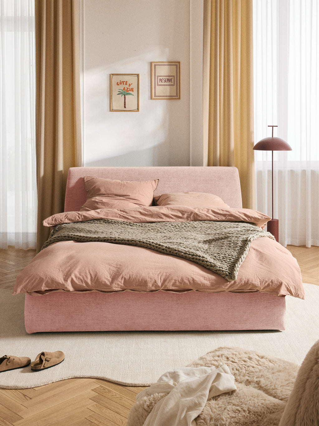 Cloud Upholstered Bed