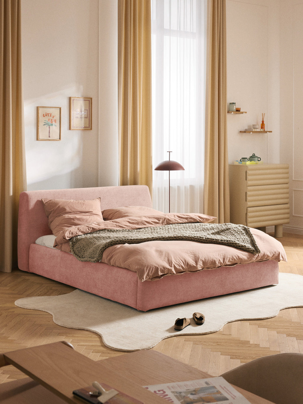 Cloud Upholstered Bed