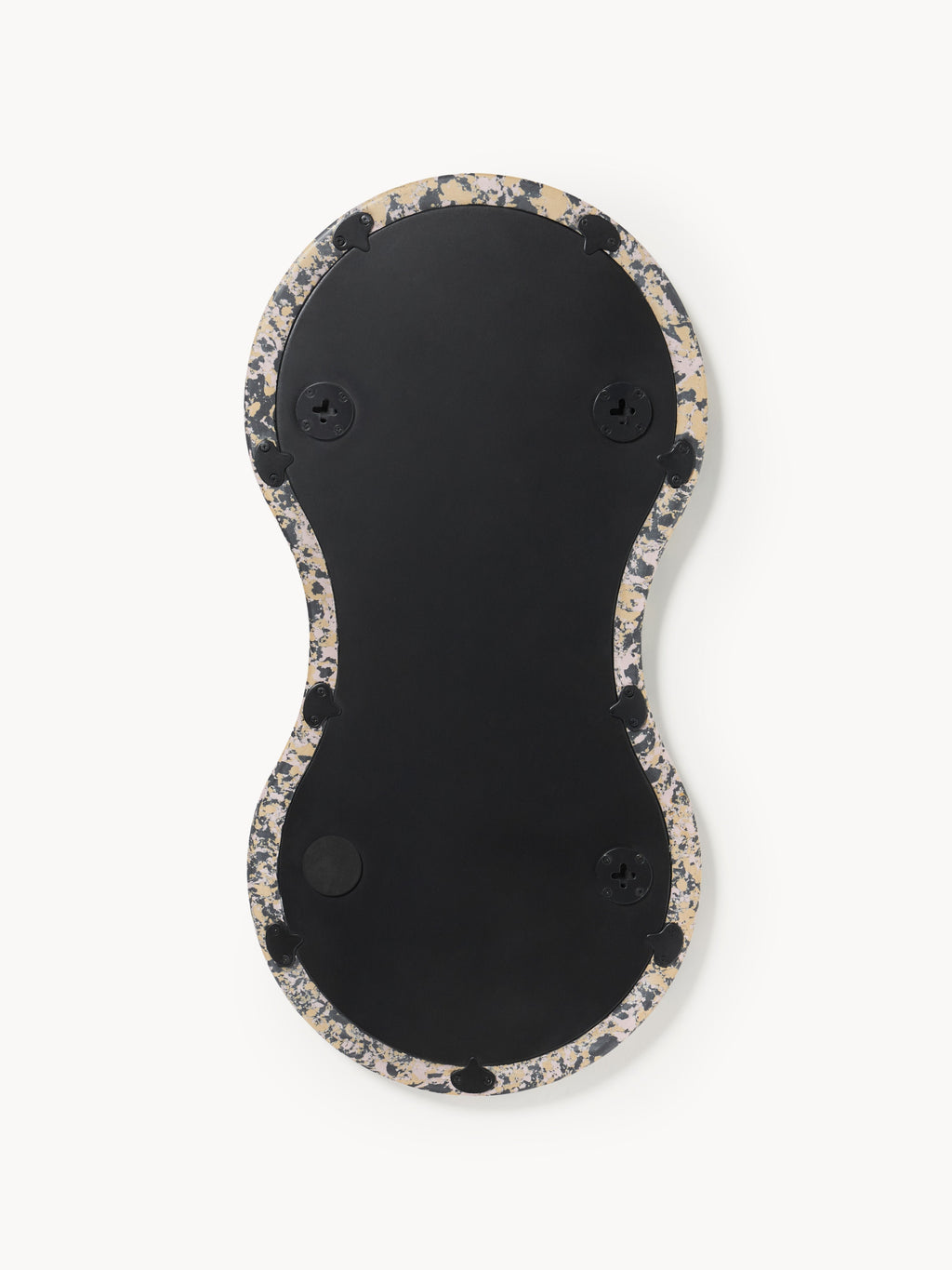 Elara Wall Mirror with Engineered Marble Frame