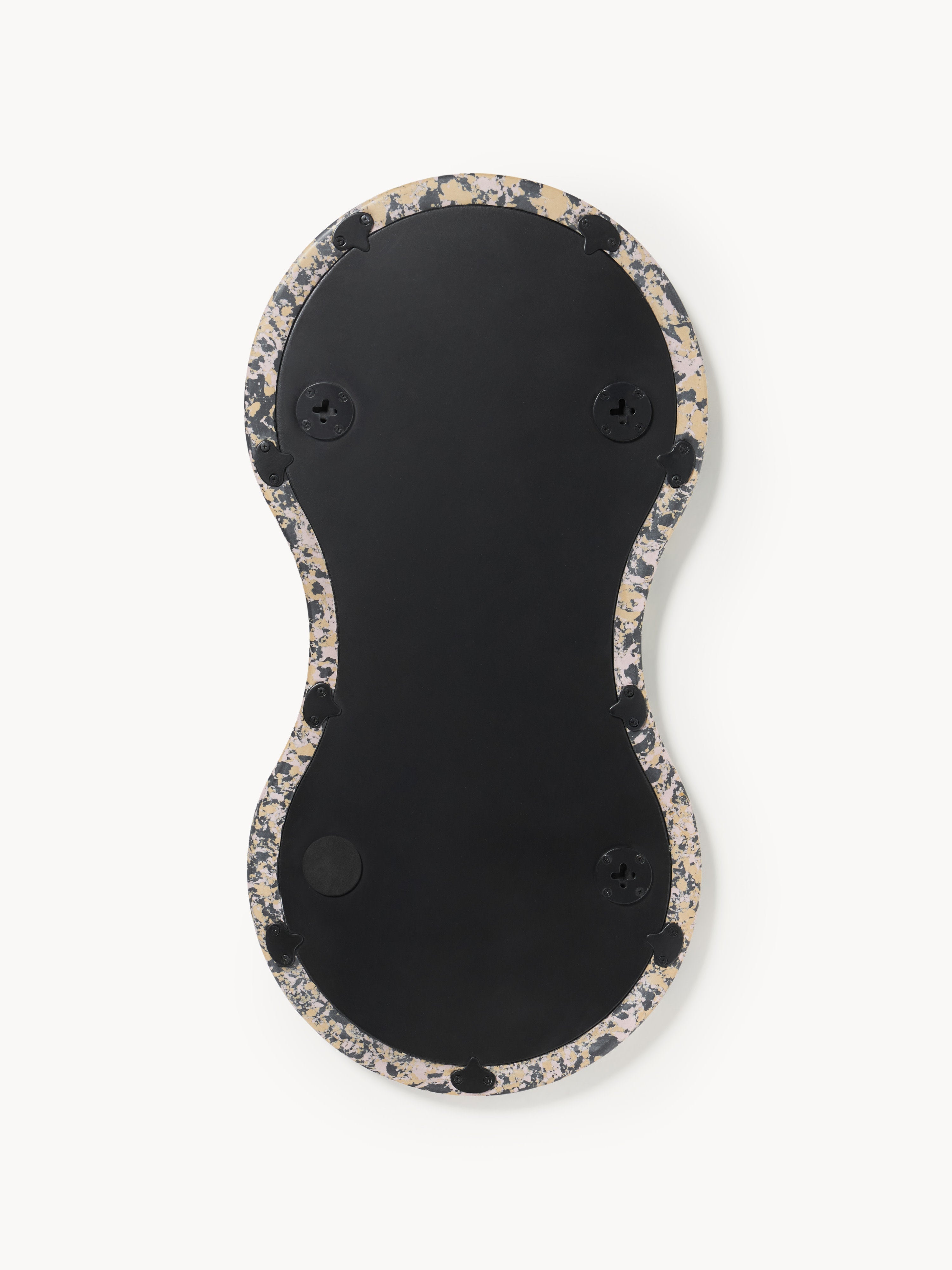 Elara Wall Mirror with Engineered Marble Frame
