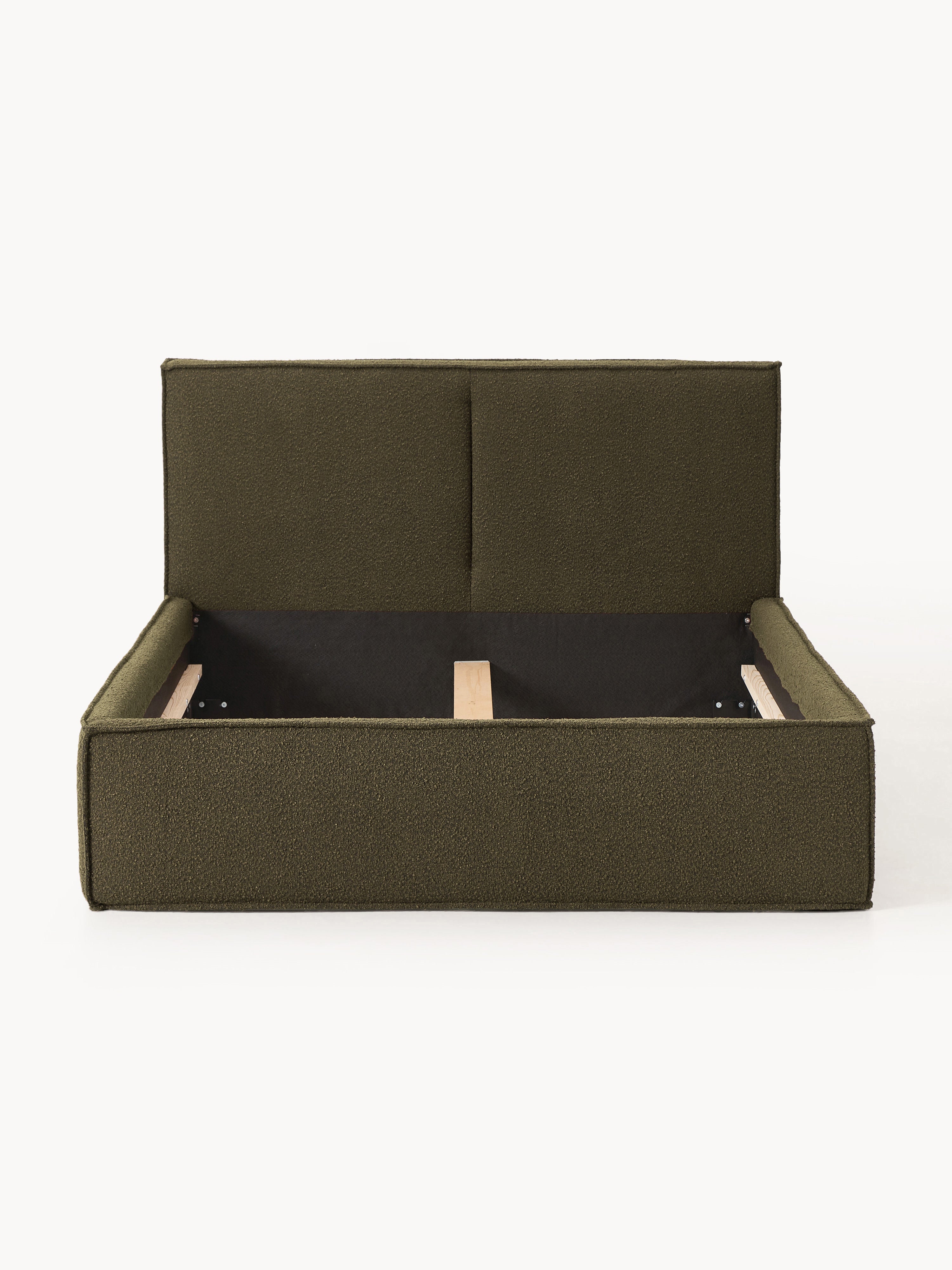 Dream Upholstered Bouclé Bed