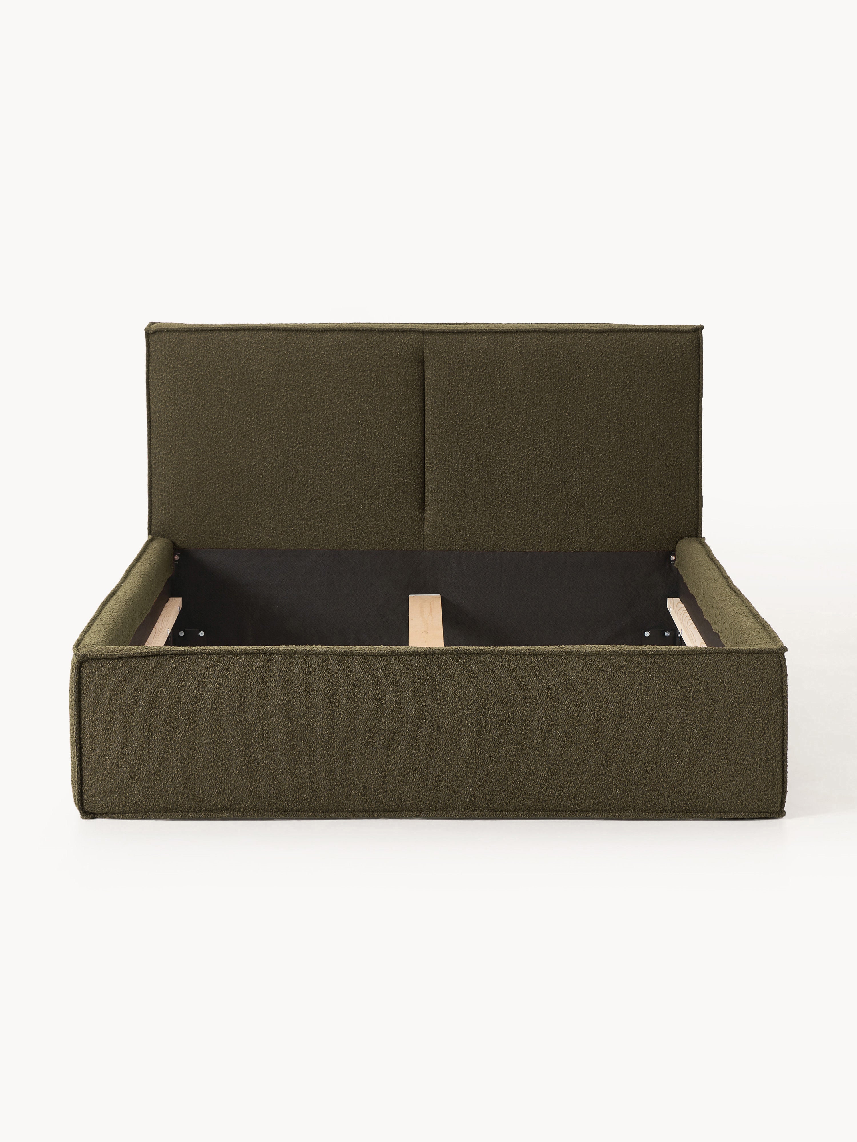 Dream Upholstered Bouclé Bed