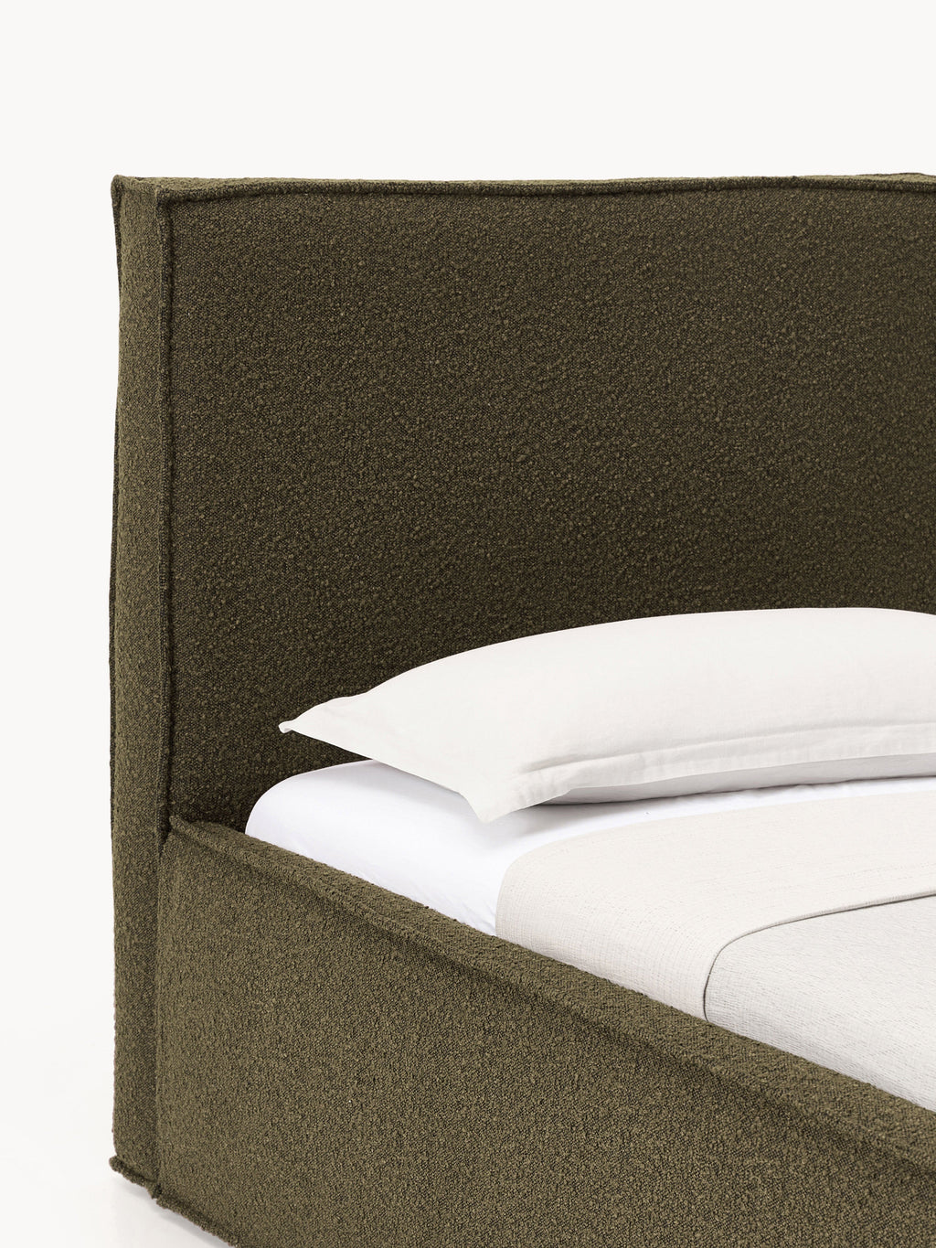Dream Upholstered Bouclé Bed