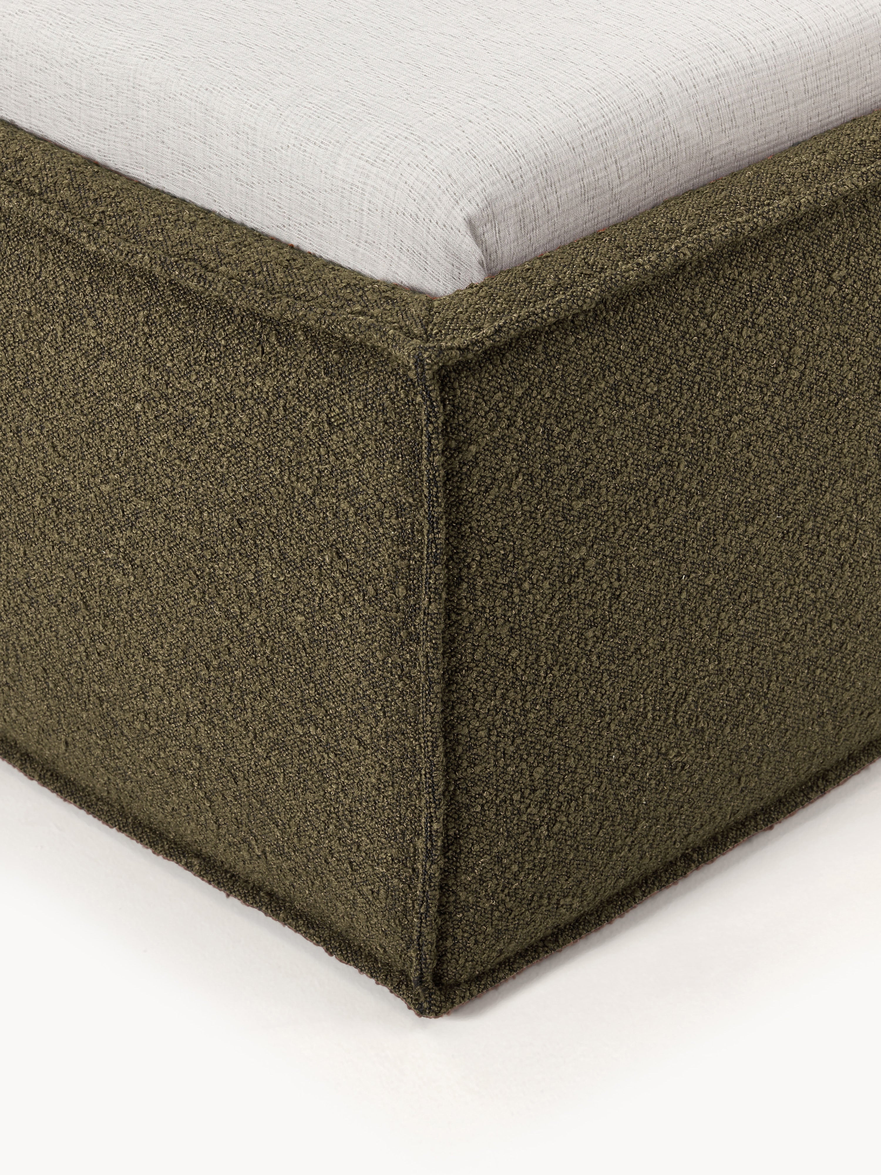 Dream Upholstered Bouclé Bed