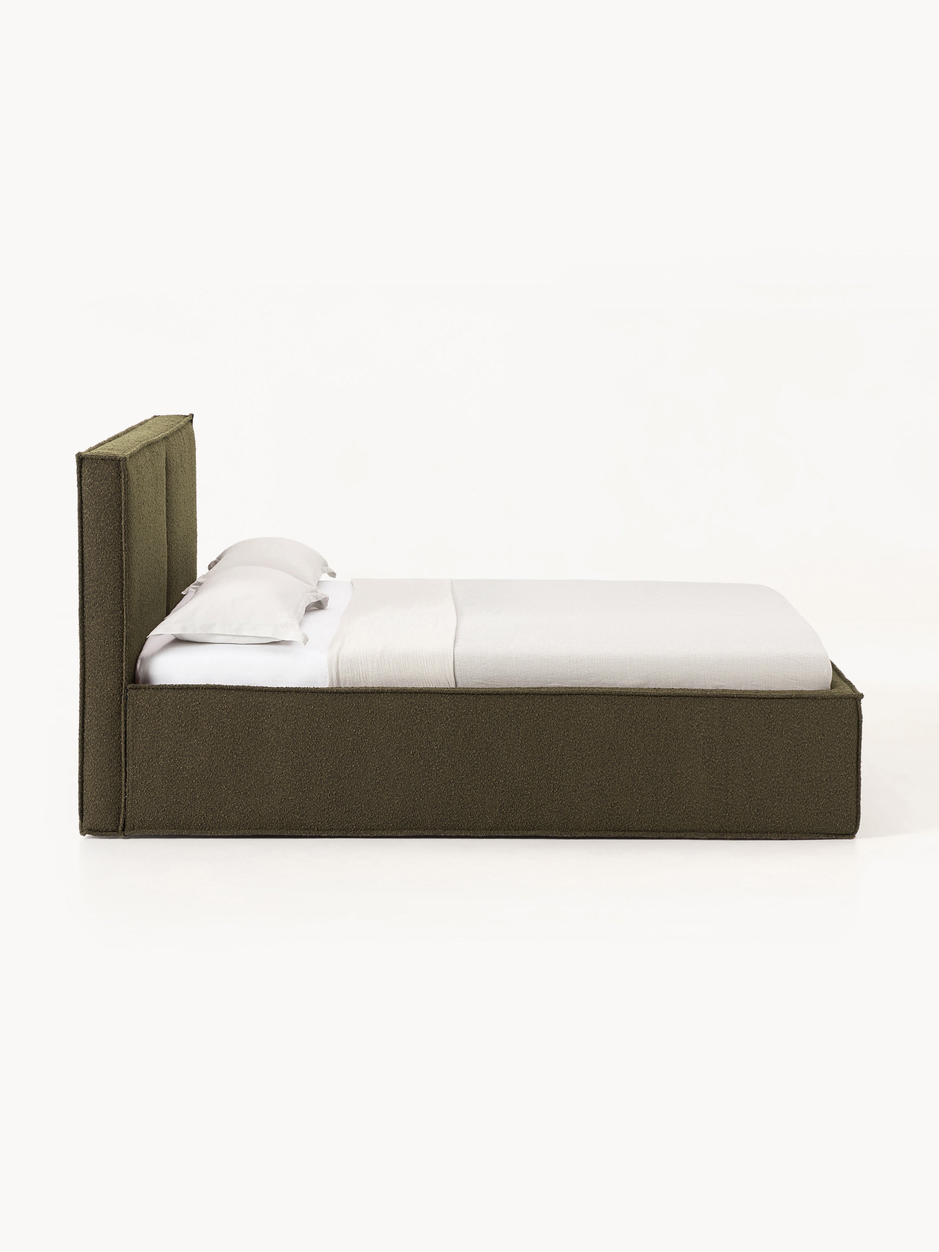 Dream Upholstered Bouclé Bed