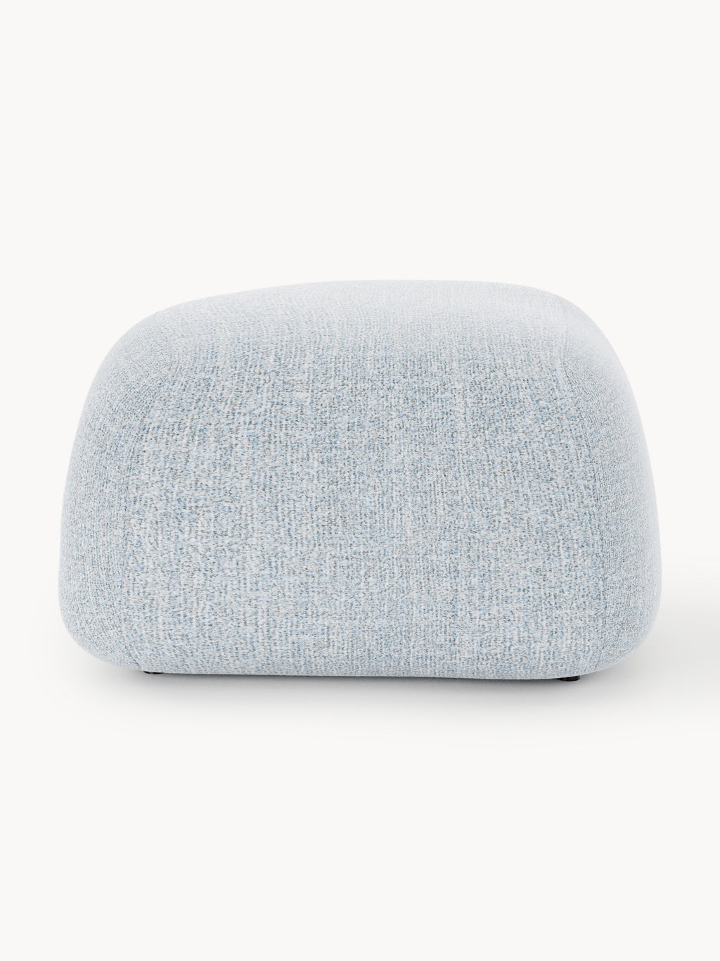 Wolke Oval Bouclé Ottoman