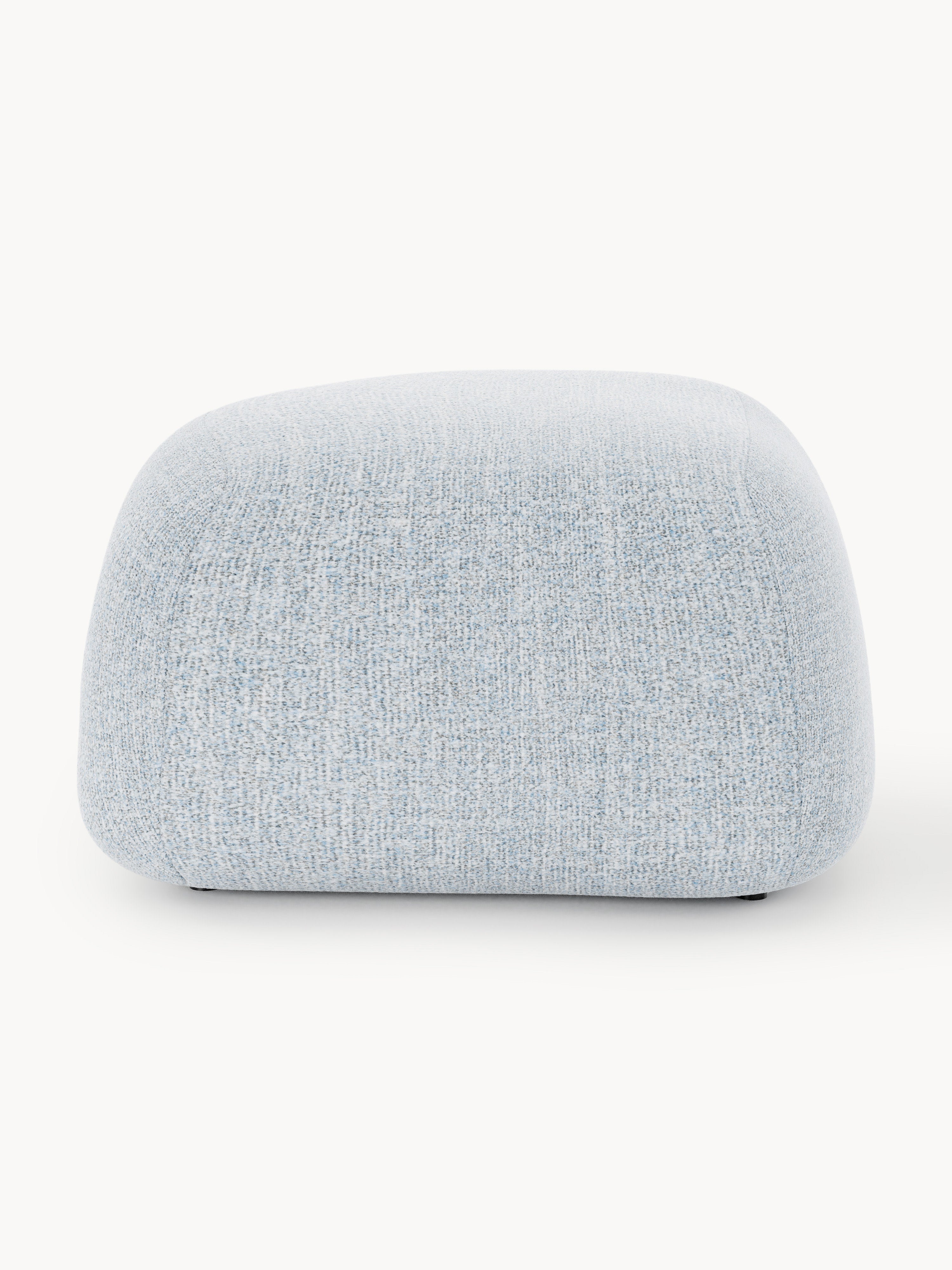 Wolke Oval Bouclé Ottoman