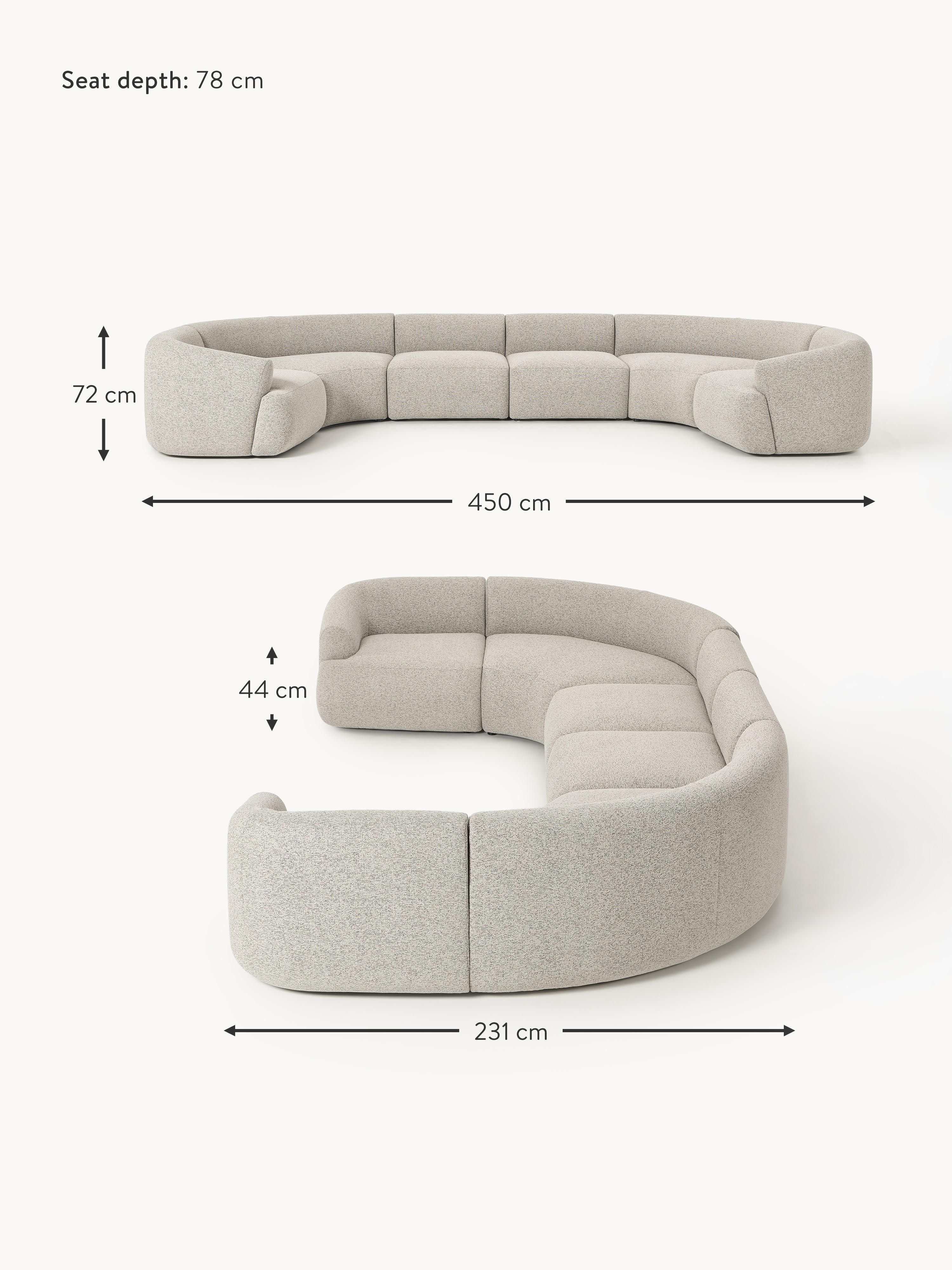 Sofia XL Modular Bouclé Sofa