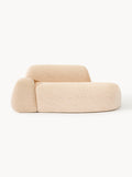 Gallery image 1 - Bouclé Sofa Wolke (2-seater) with Chaise End