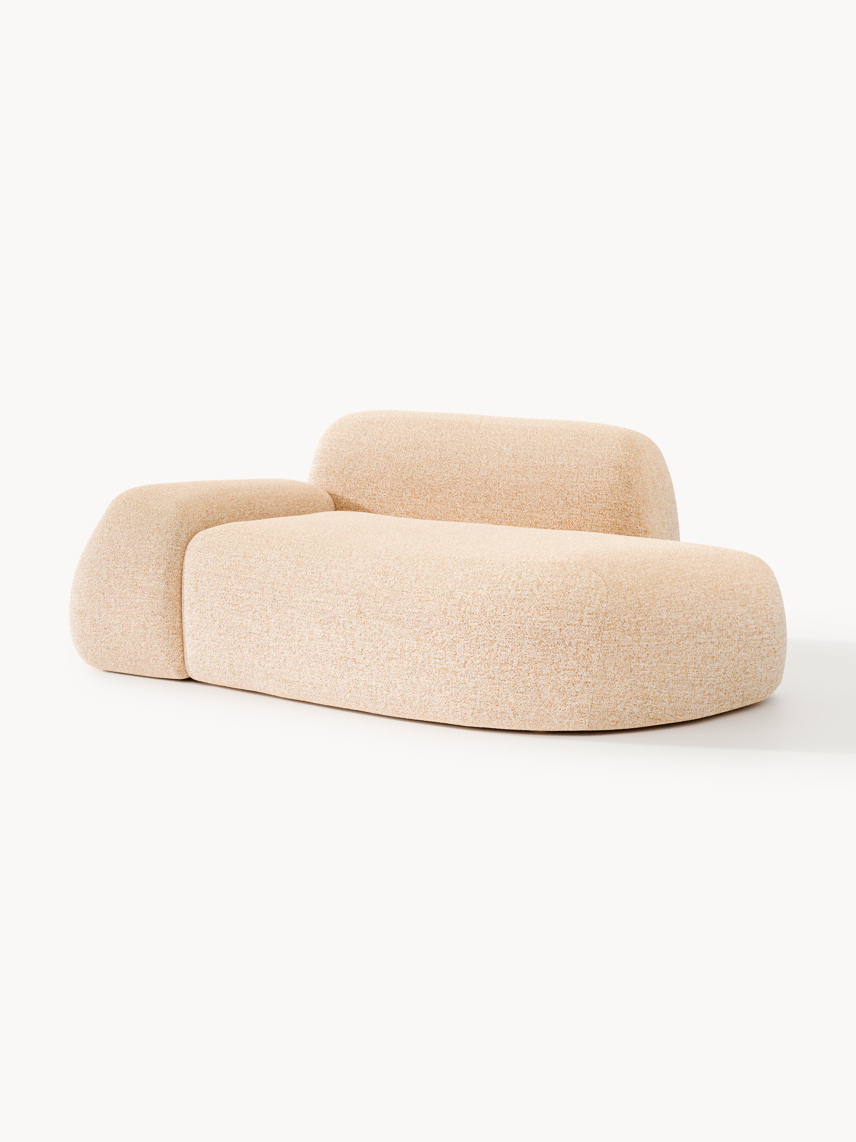 Wolke Bouclé Sofa (2-seater) with Chaise End
