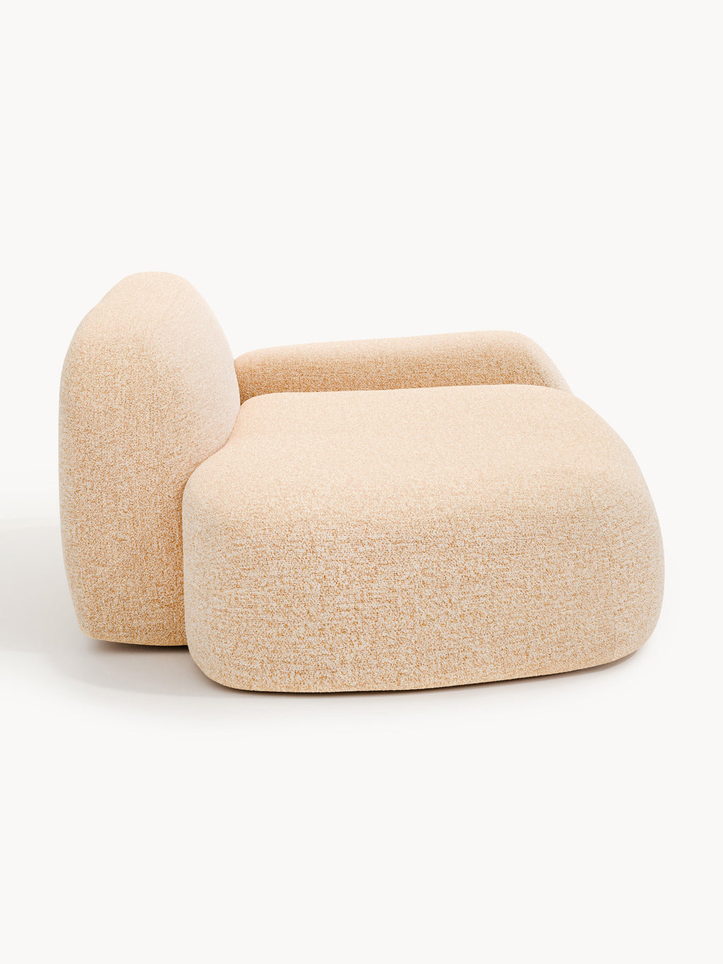 Wolke Bouclé Sofa (2-seater) with Chaise End