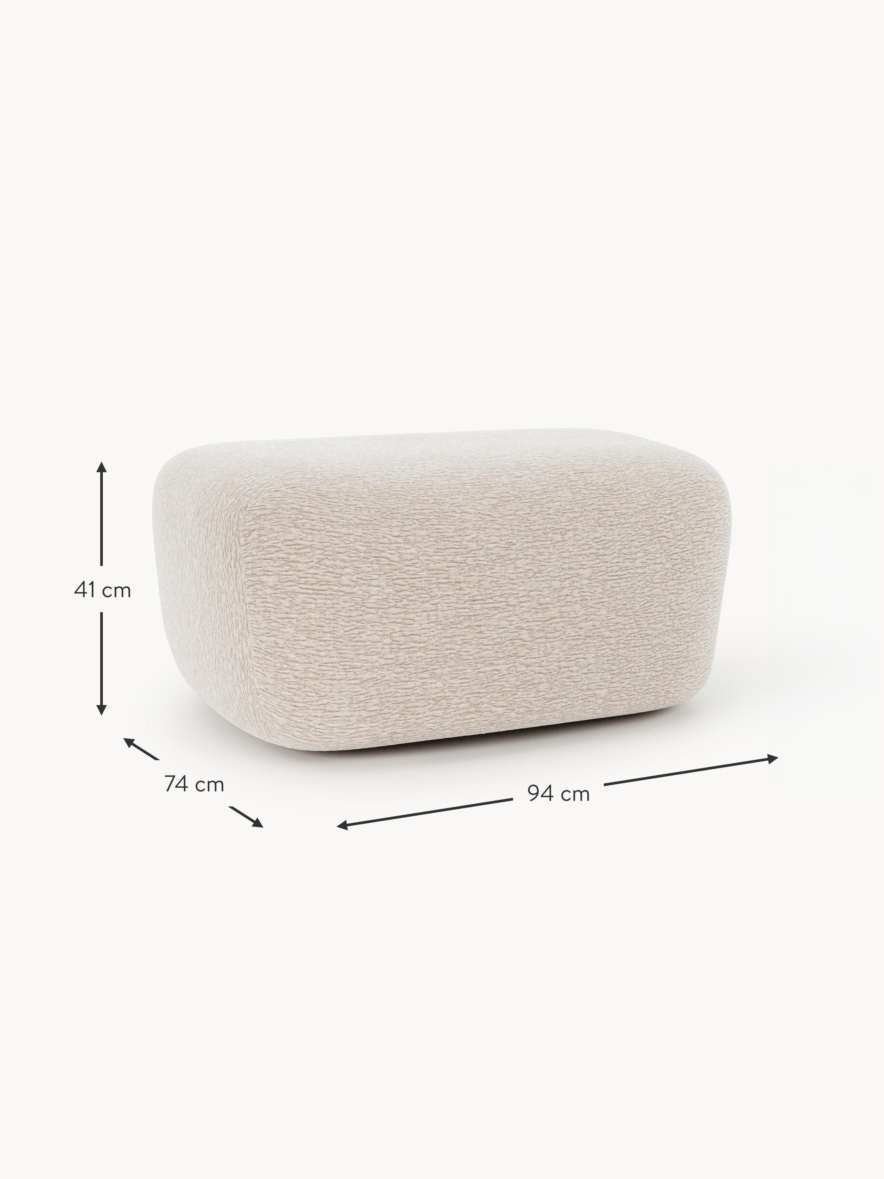 Wolke Large Ottoman