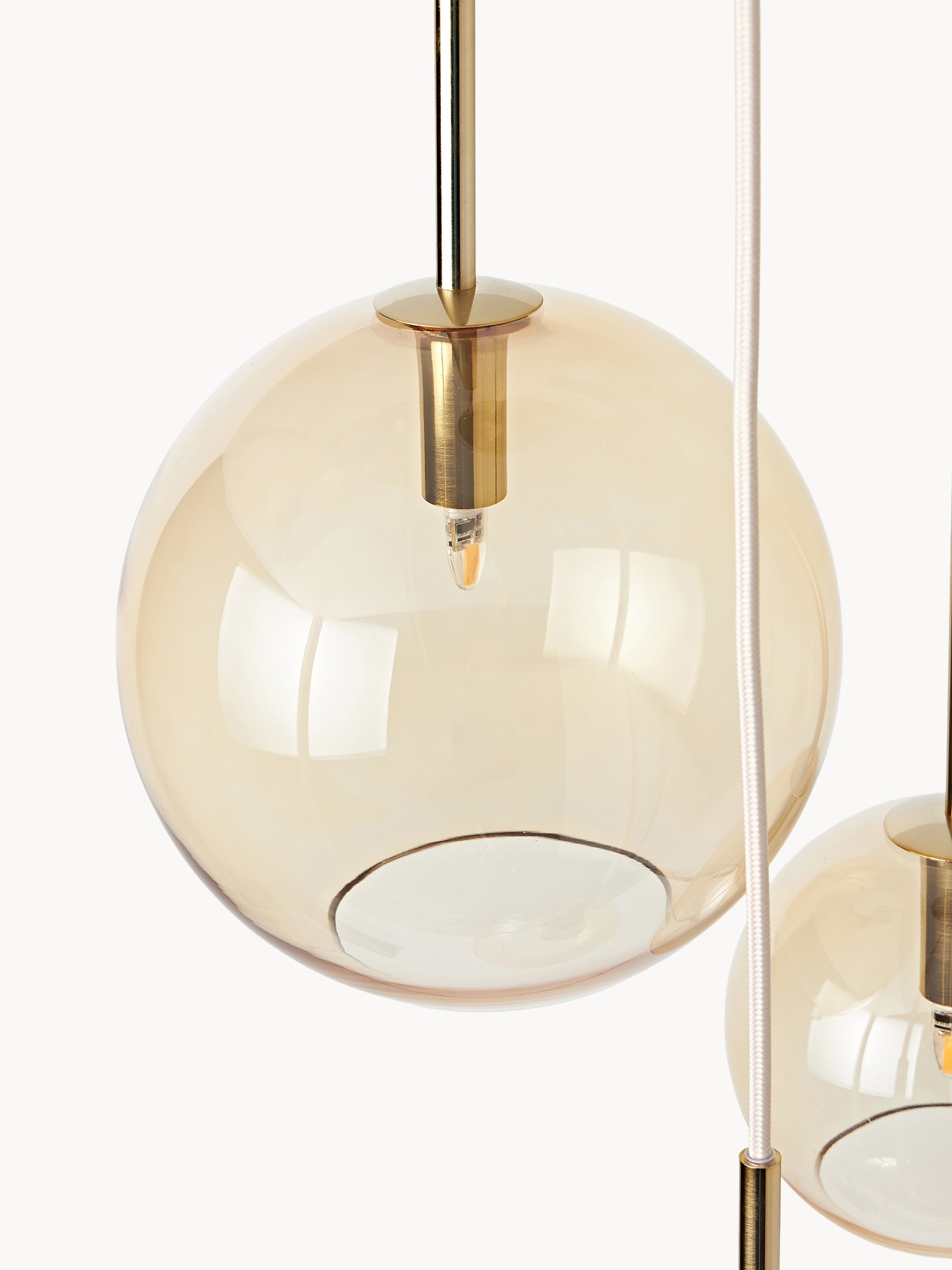 Raquel Glass Ball Cluster Pendant Light
