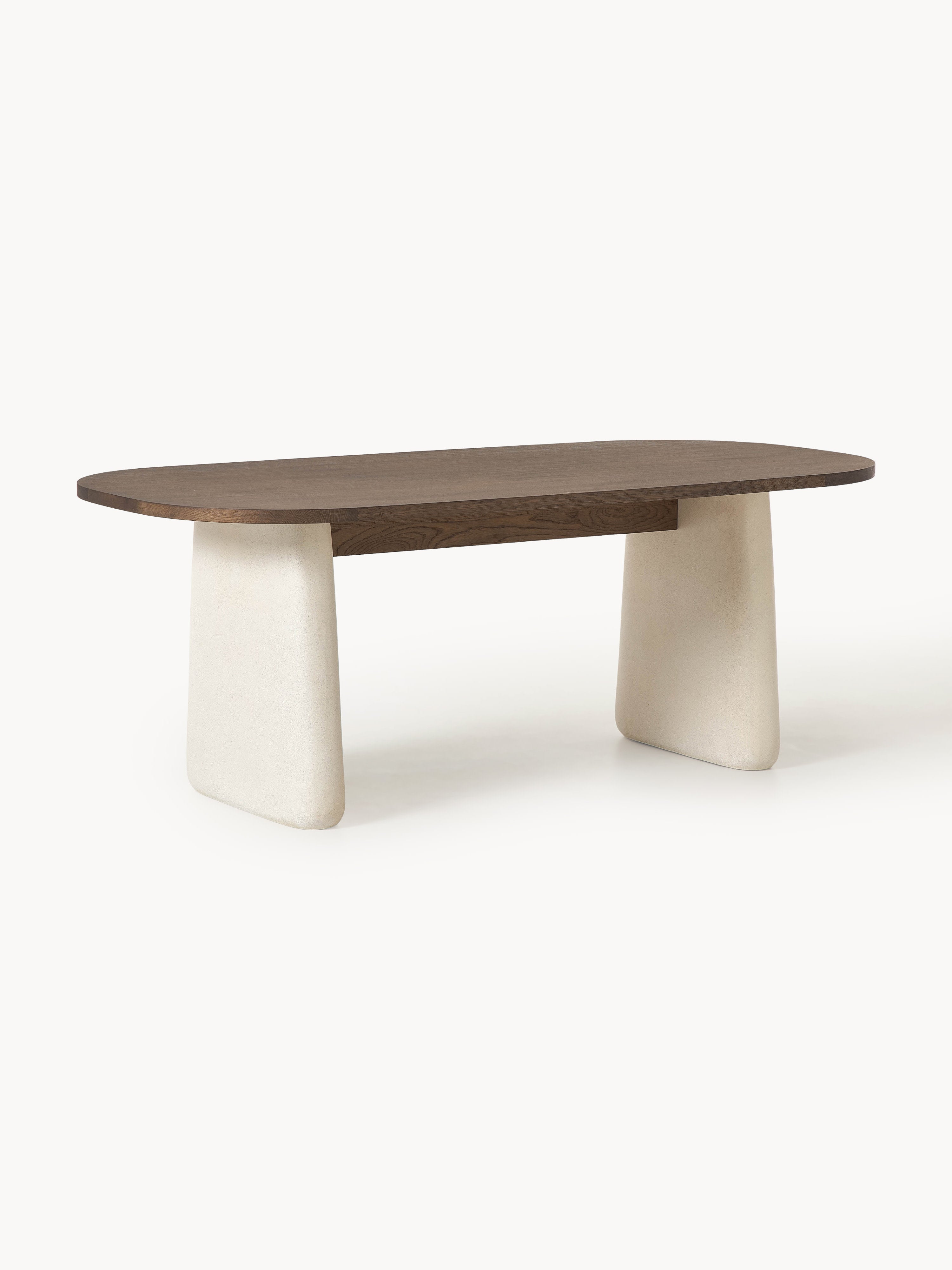 Gallery image 1 - Oval Oak Wood Dining Table Dune, in various sizes