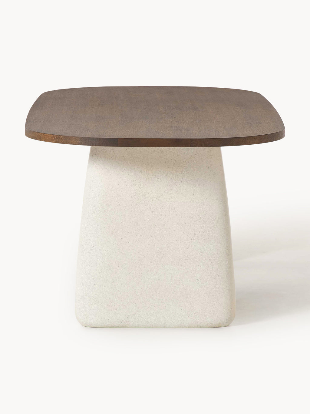 Dune Oval Oak Wood Dining Table, in various sizes