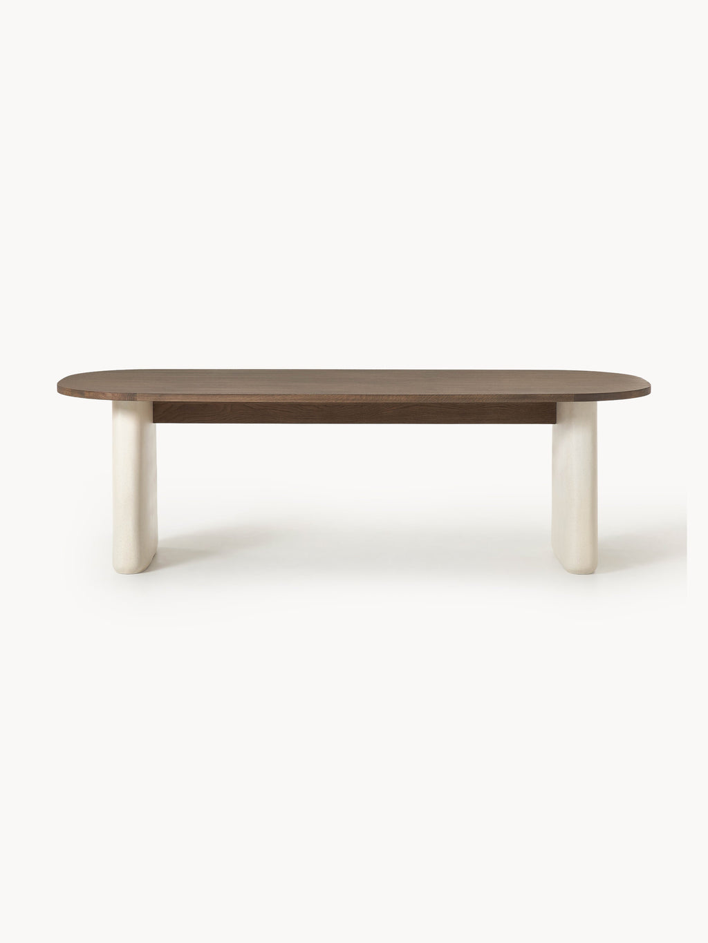 Dune Oval Oak Wood Dining Table, in various sizes