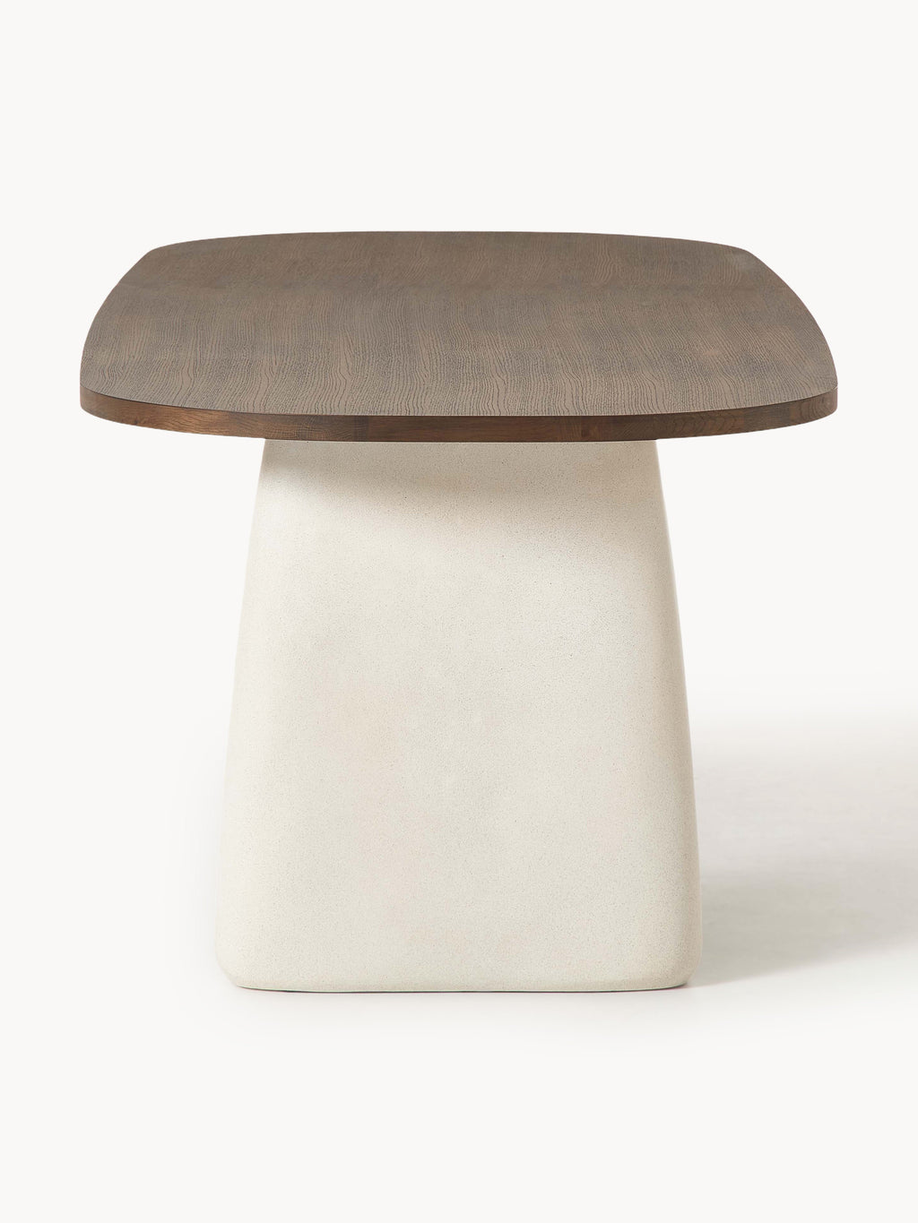Dune Oval Oak Wood Dining Table, in various sizes