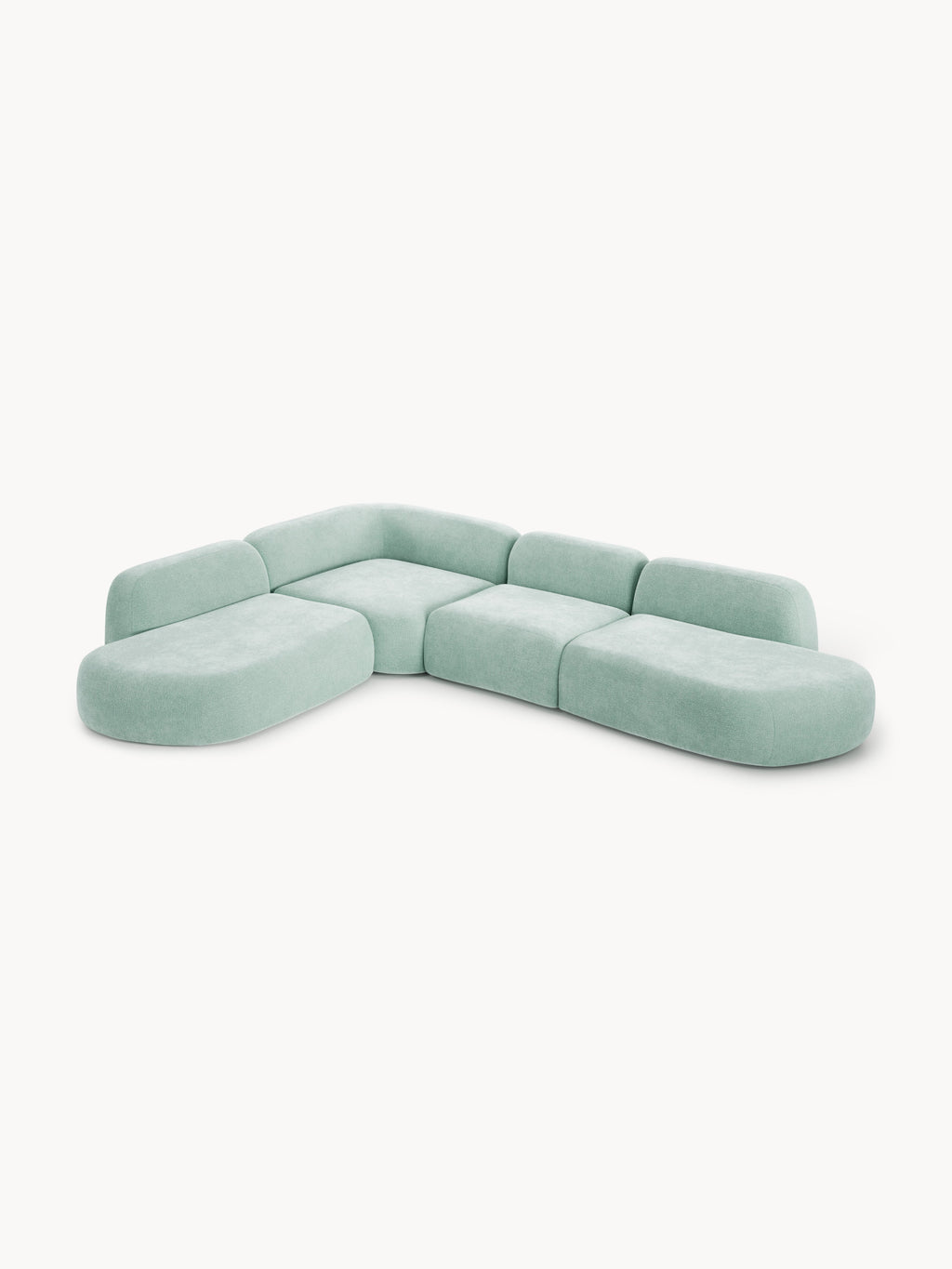 Wolke XL Modular Corner Sofa with Chaise Ends