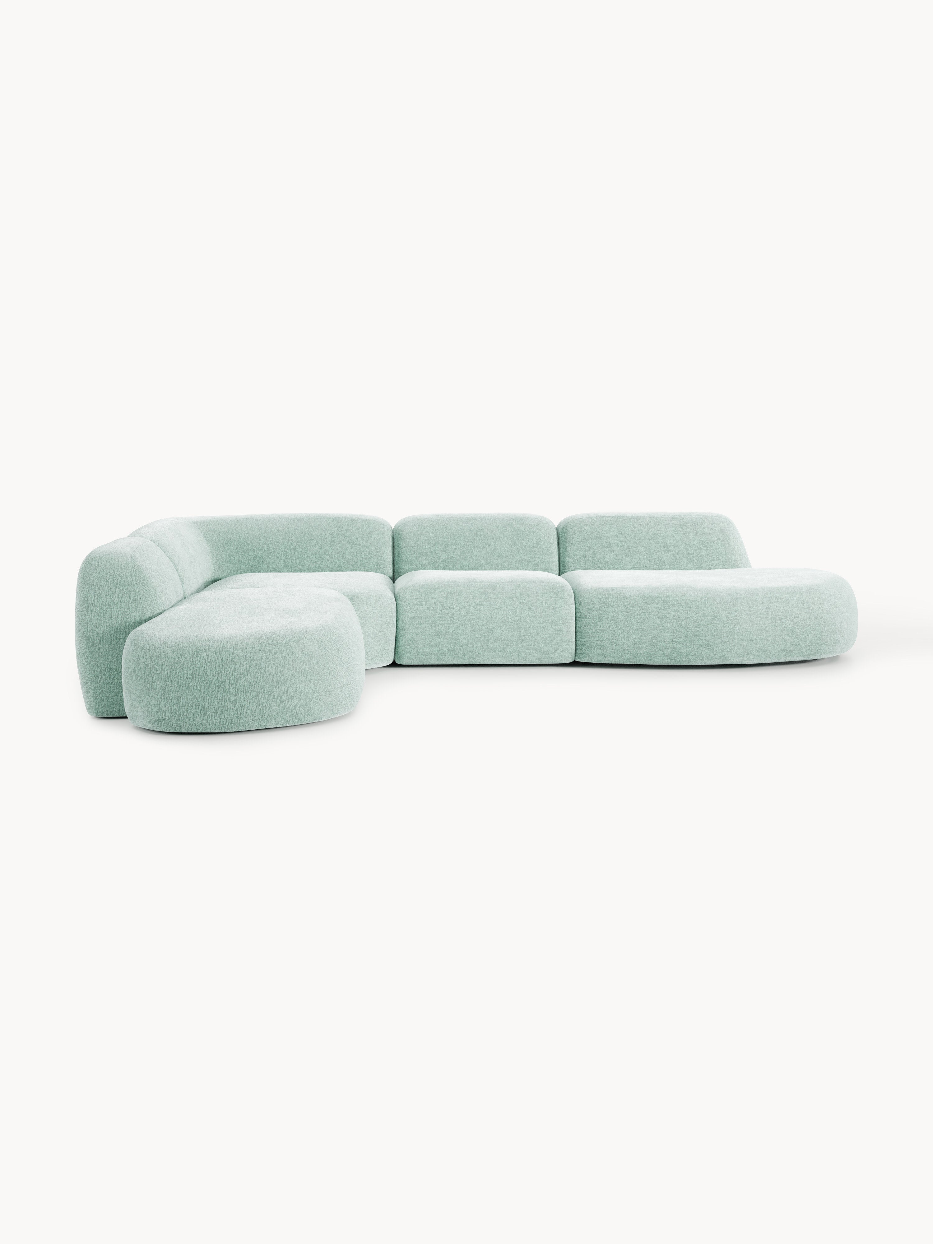 Gallery image 1 - XL Modular Corner Sofa Wolke with Chaise Ends