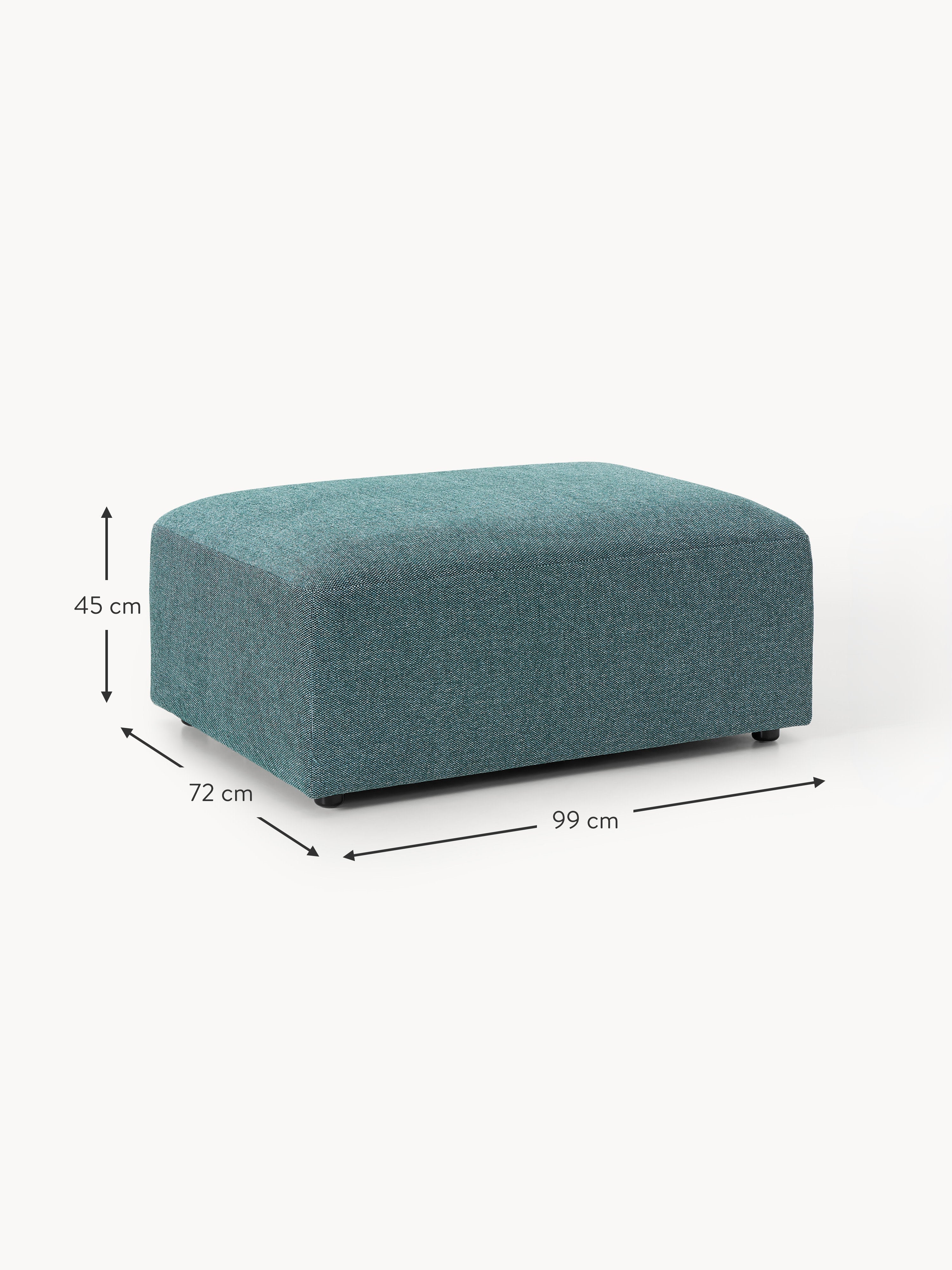 Melva Ottoman, W 99 x D 72 cm
