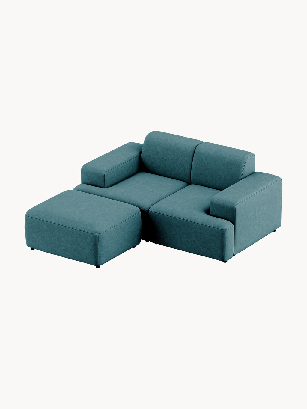 Melva Ottoman, W 99 x D 72 cm