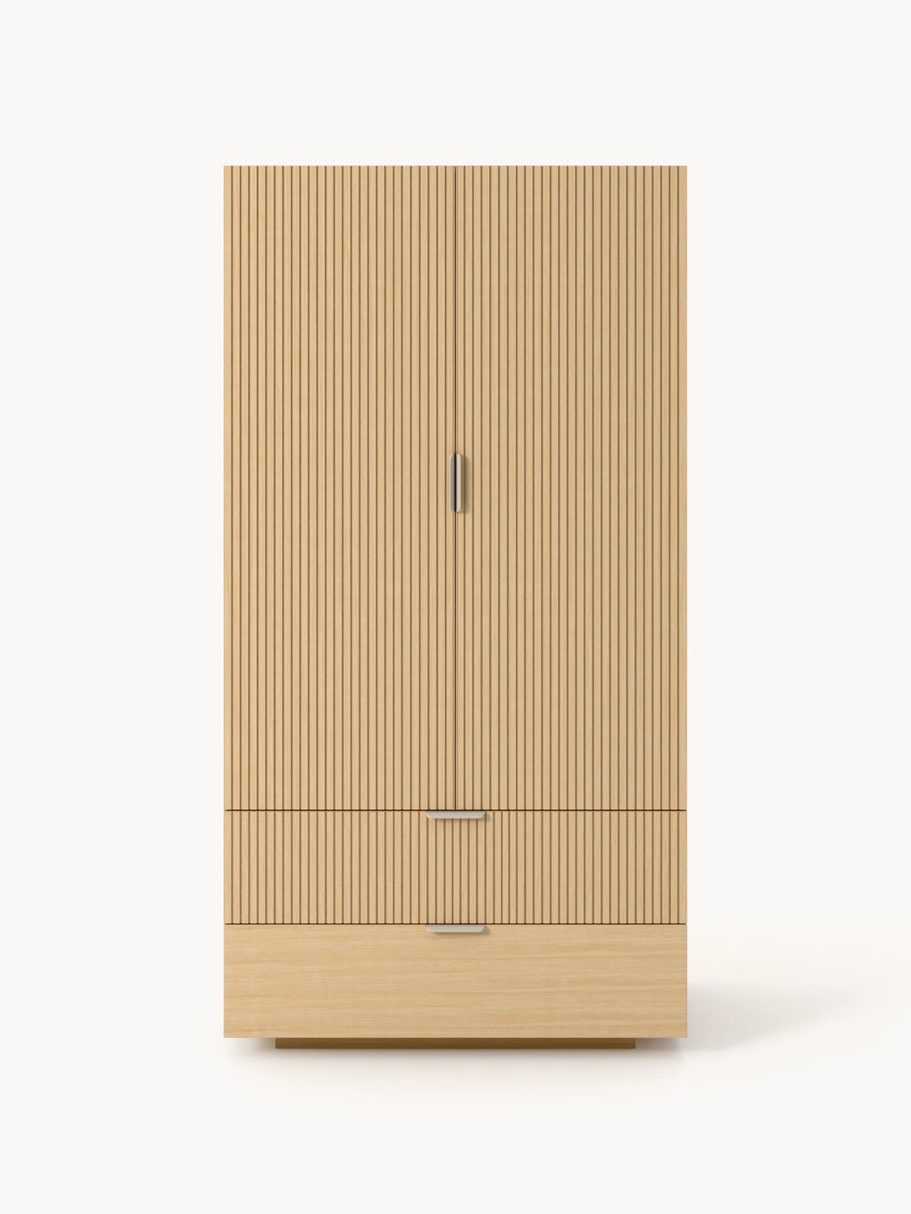 Sato Wooden Compact Wardrobe