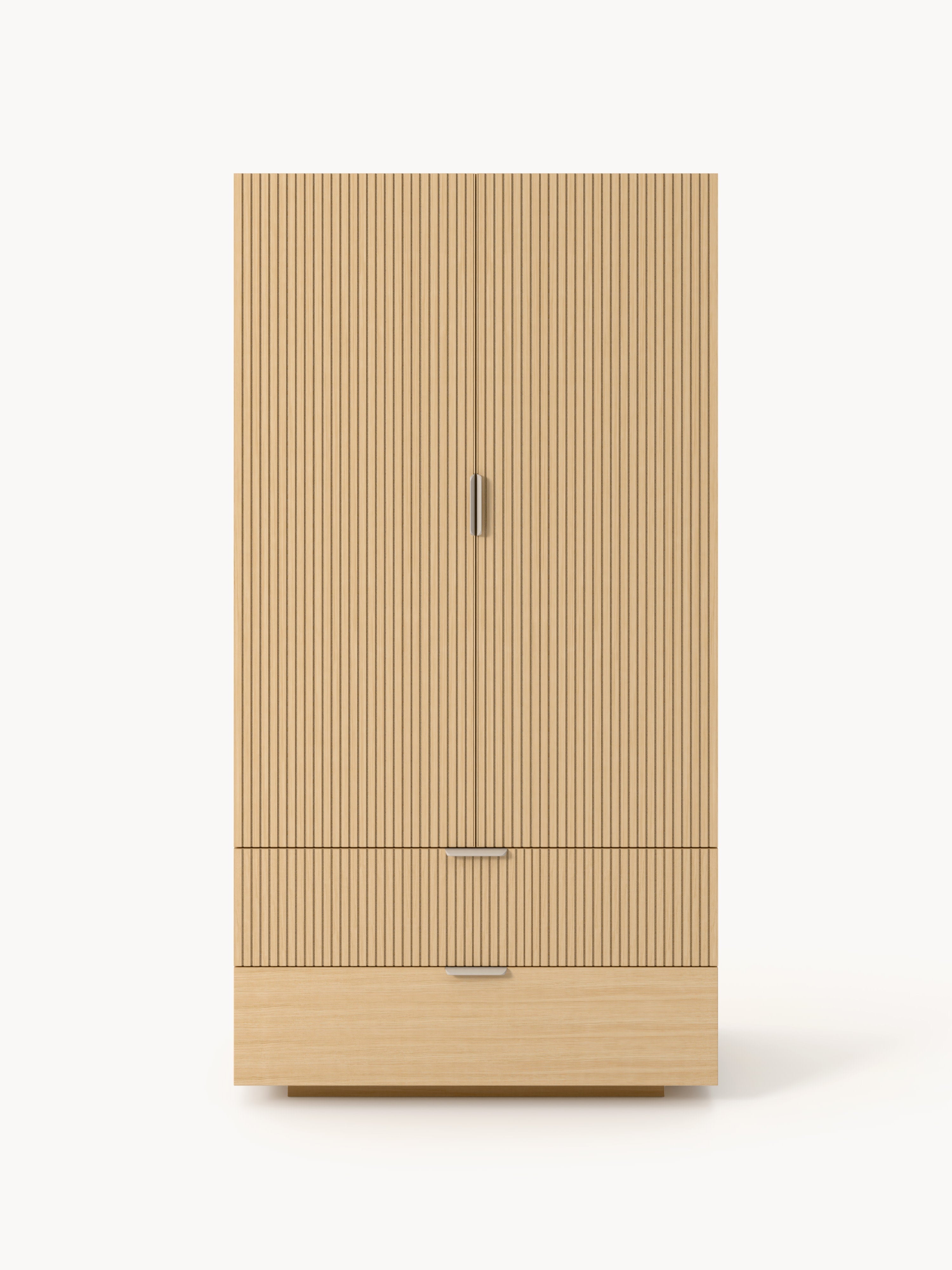 Sato Wooden Compact Wardrobe